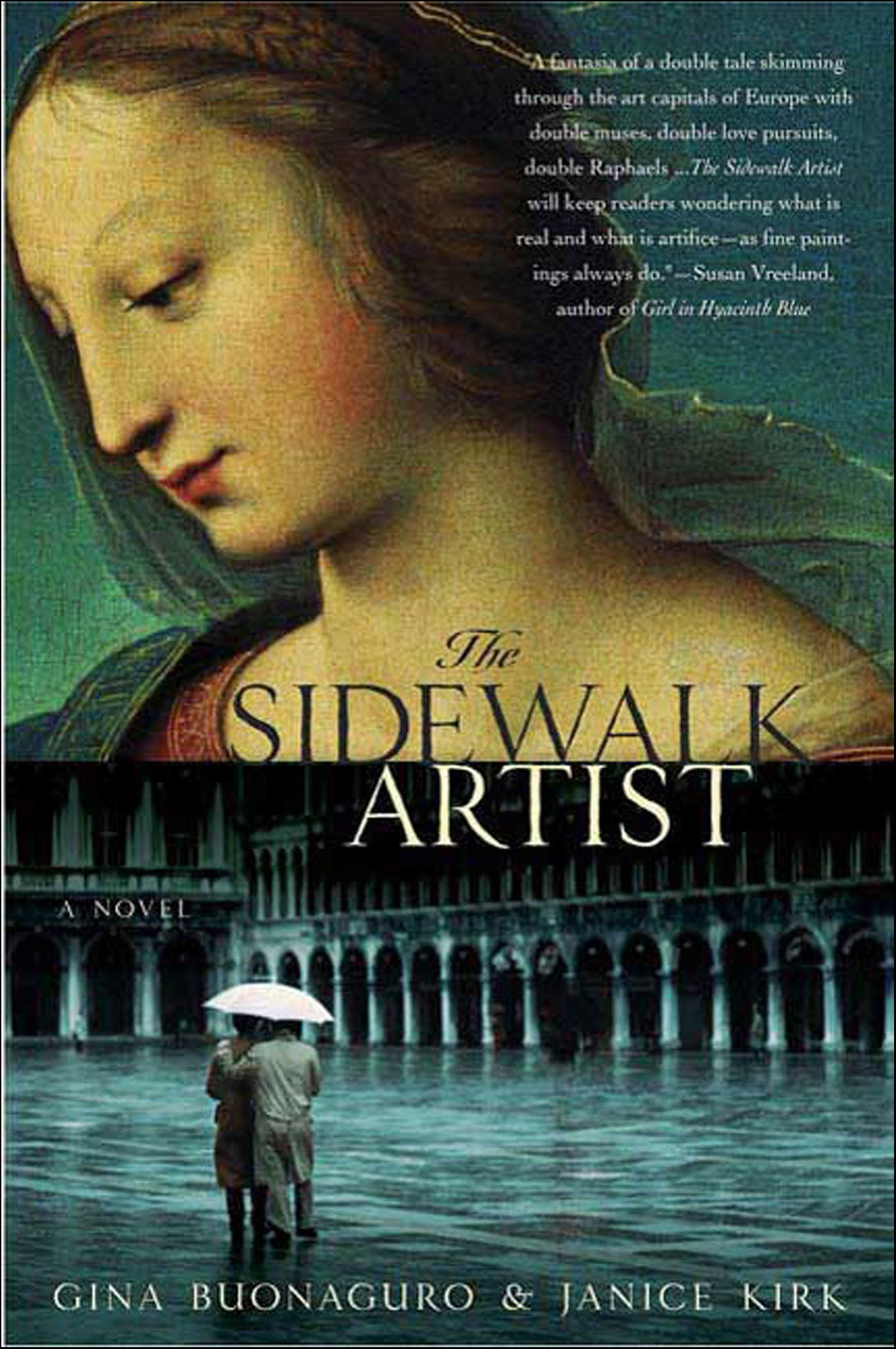 This image is the cover for the book Sidewalk Artist