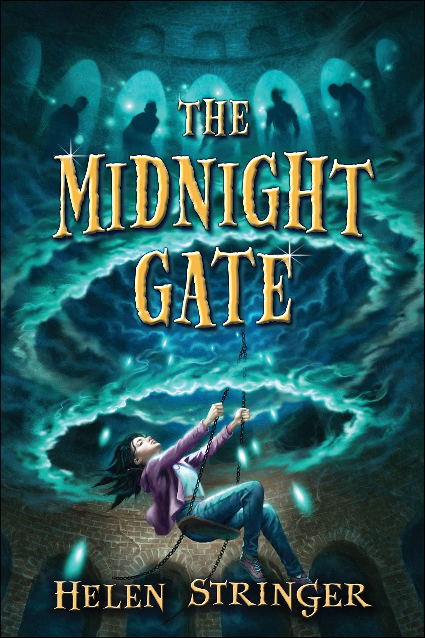 This image is the cover for the book Midnight Gate, Spellbinder