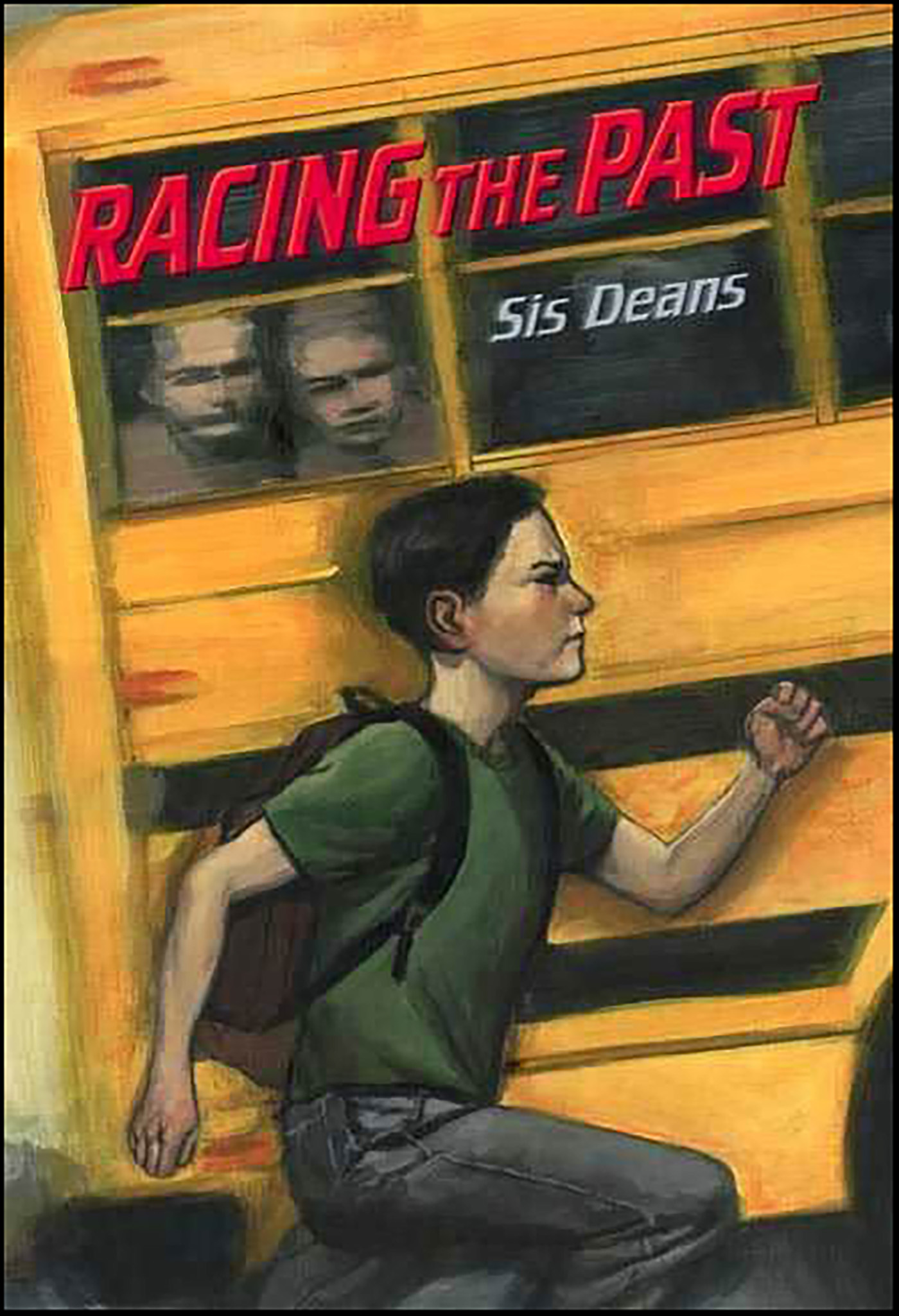 This image is the cover for the book Racing the Past