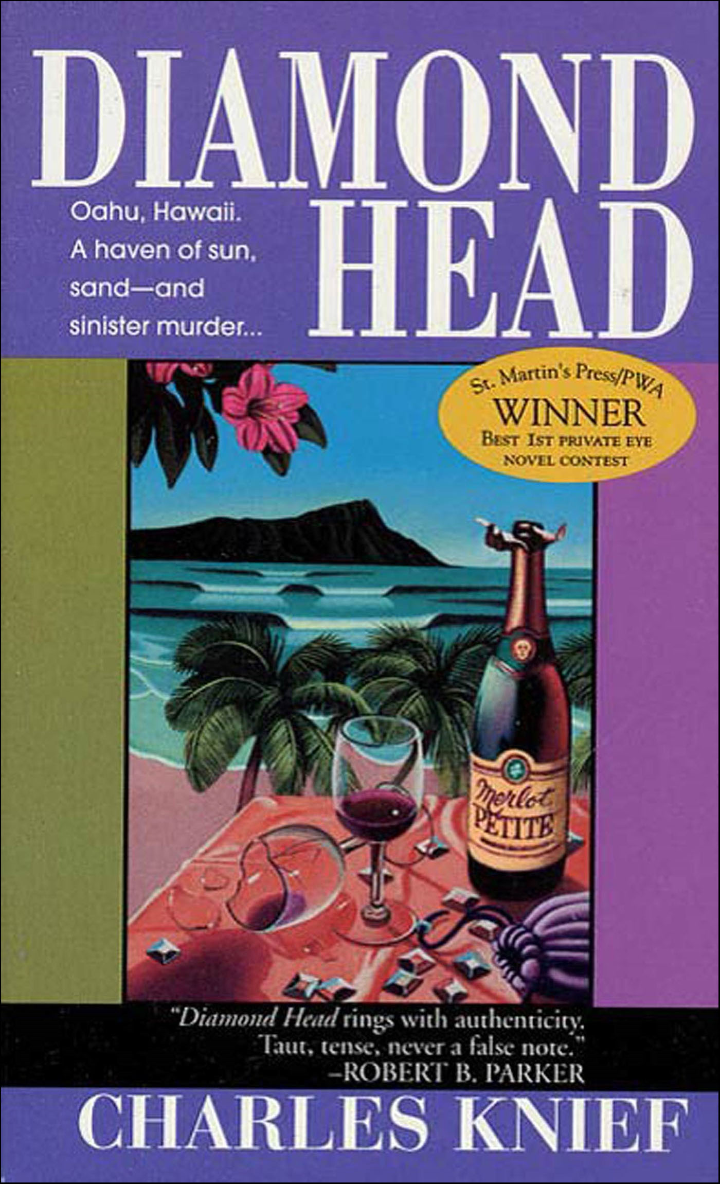 This image is the cover for the book Diamond Head, John Caine