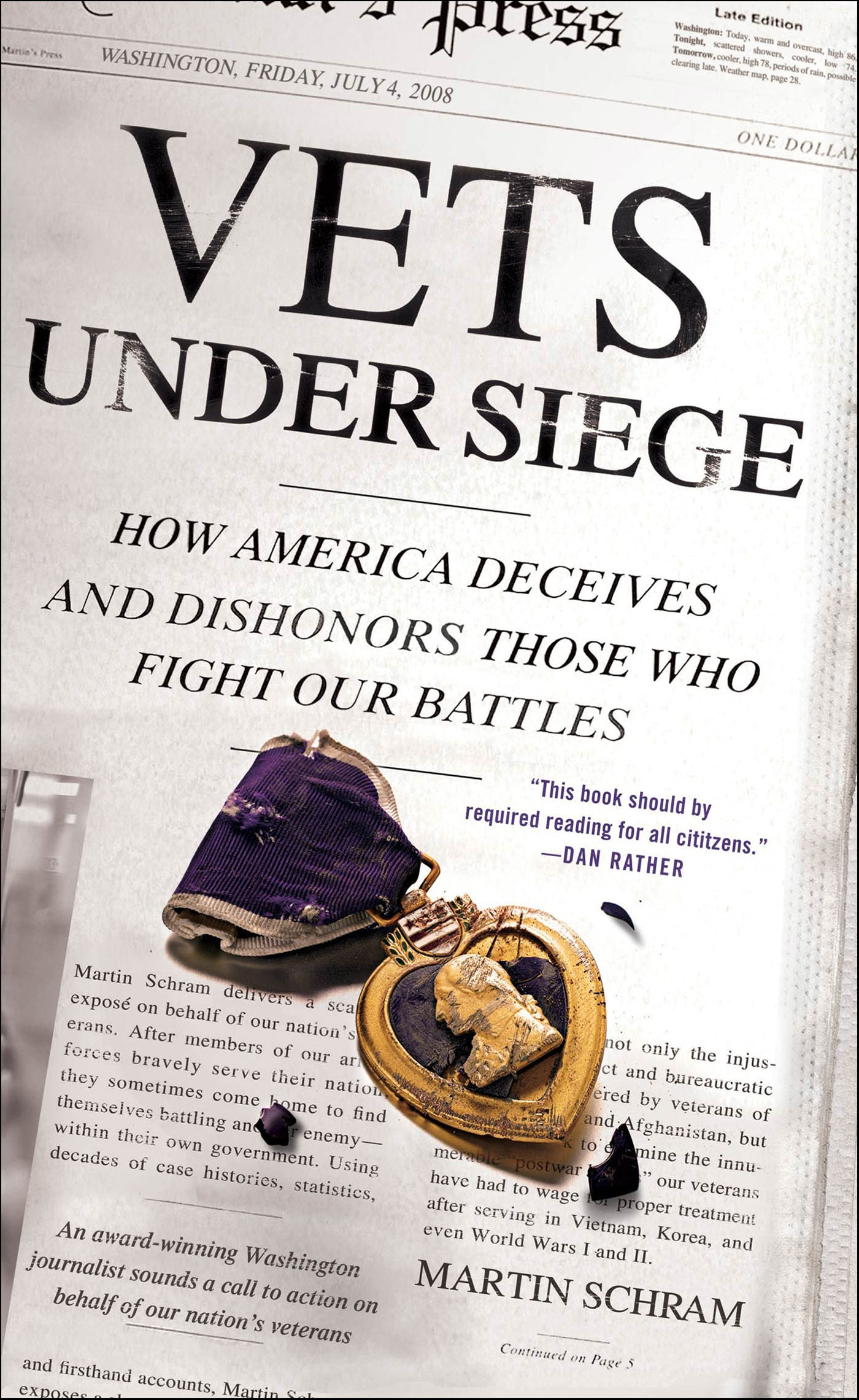 This image is the cover for the book Vets Under Siege