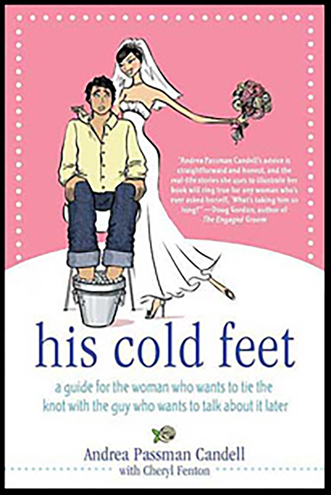 This image is the cover for the book His Cold Feet