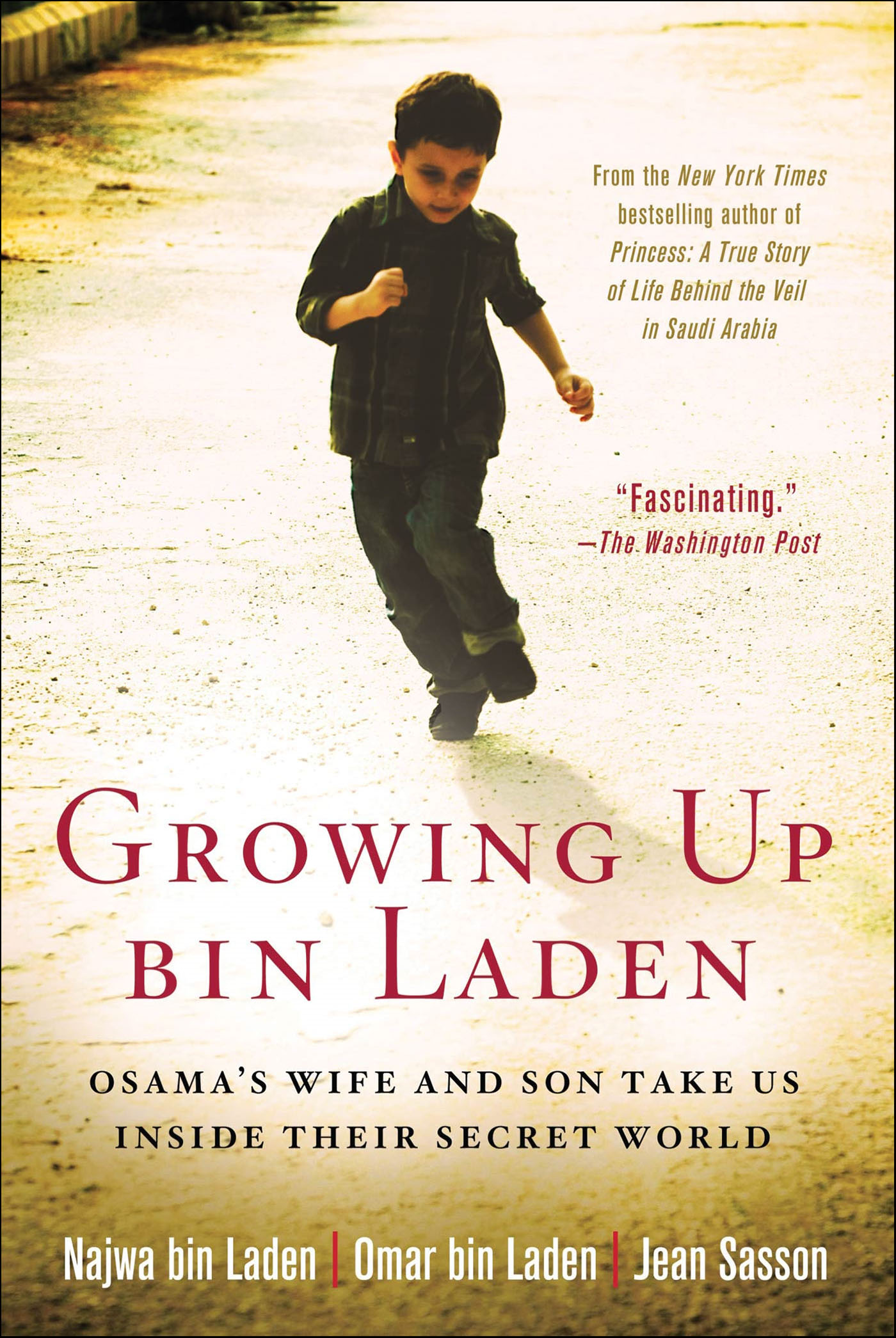 This image is the cover for the book Growing Up bin Laden