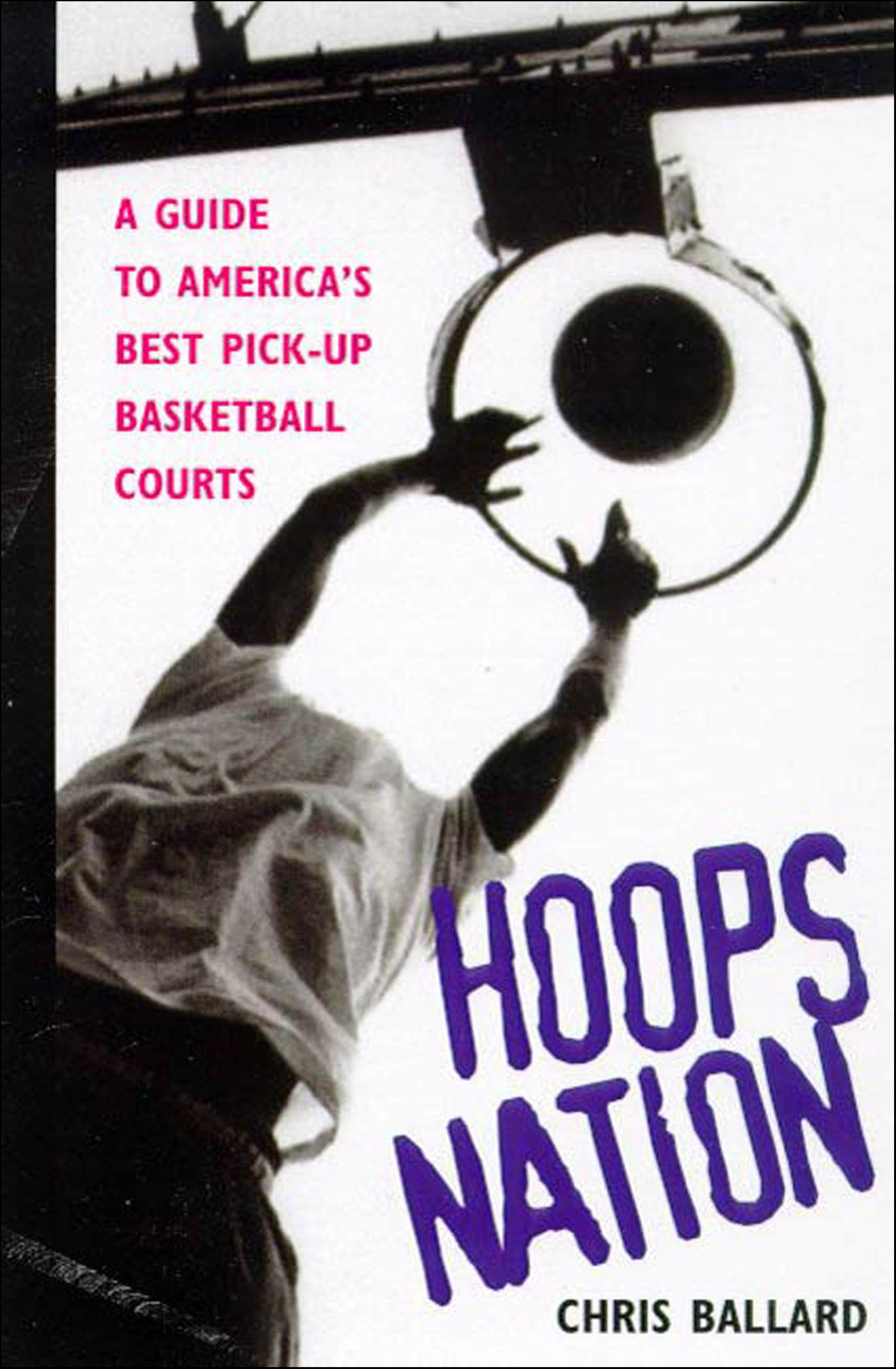 This image is the cover for the book Hoops Nation