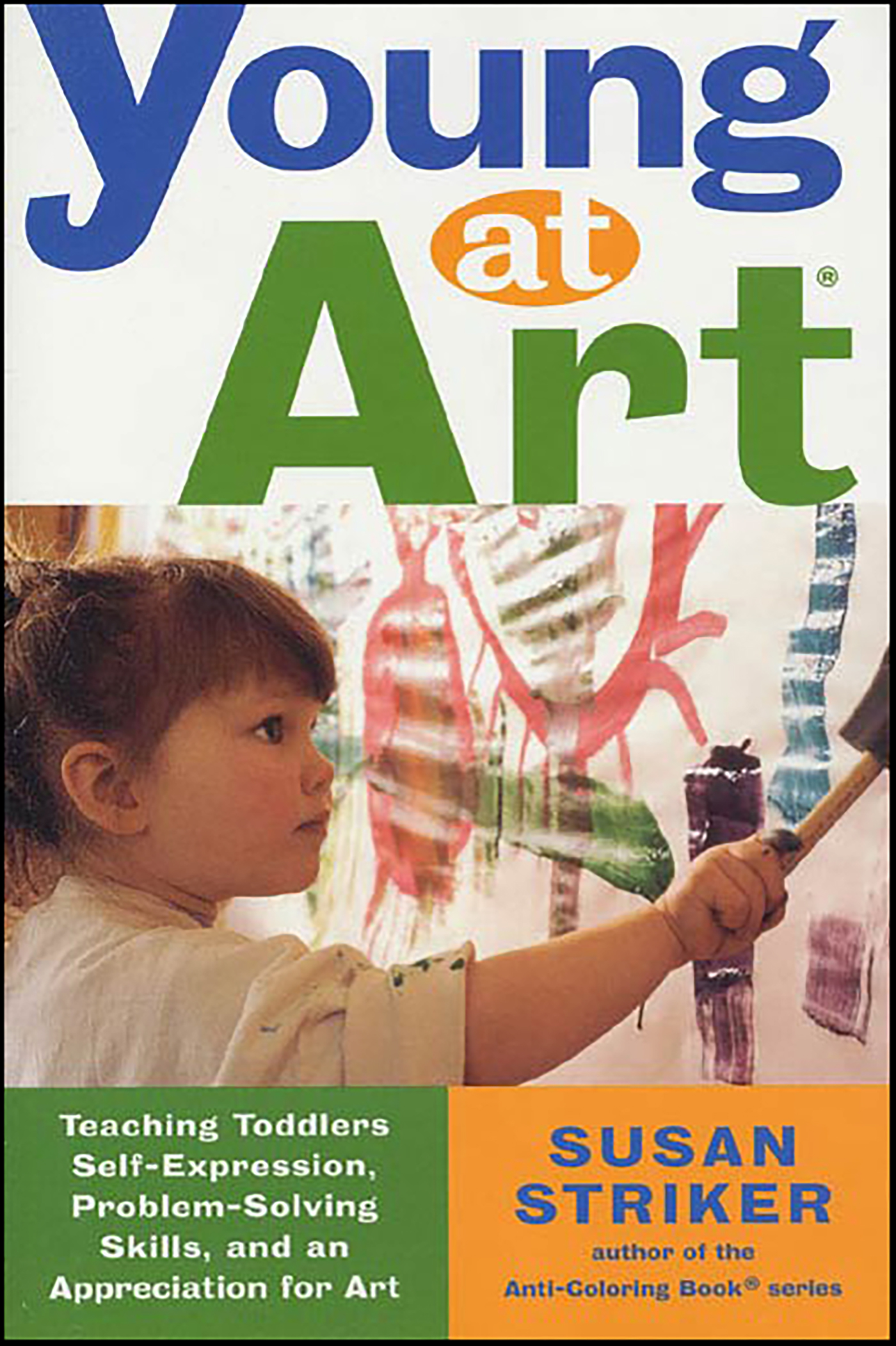 This image is the cover for the book Young at Art