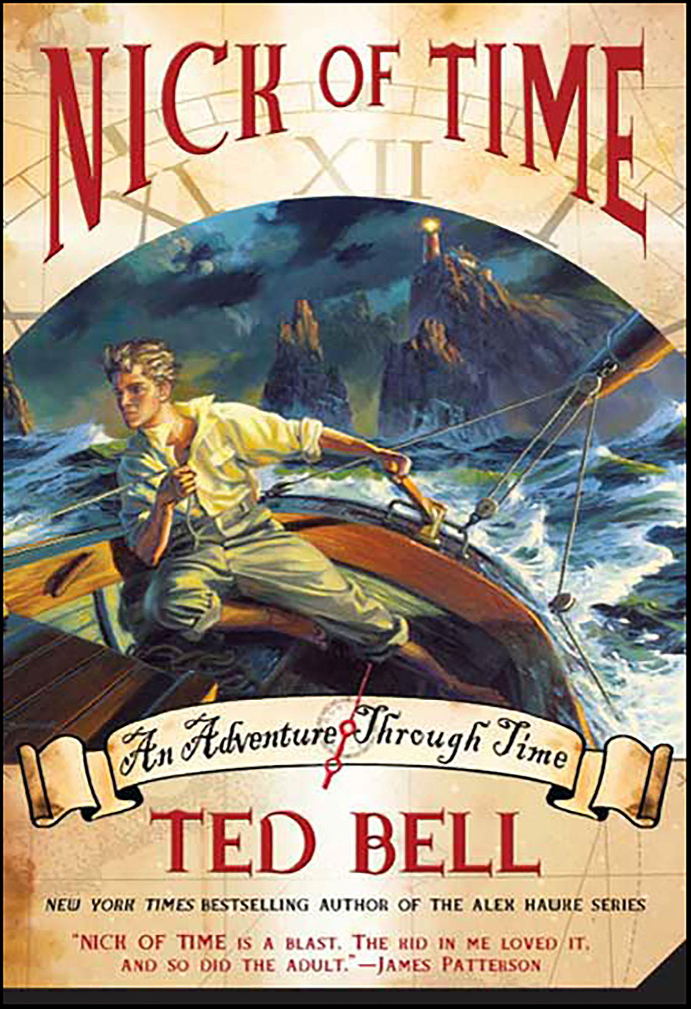 This image is the cover for the book Nick of Time, Nick McIver Time Adventures