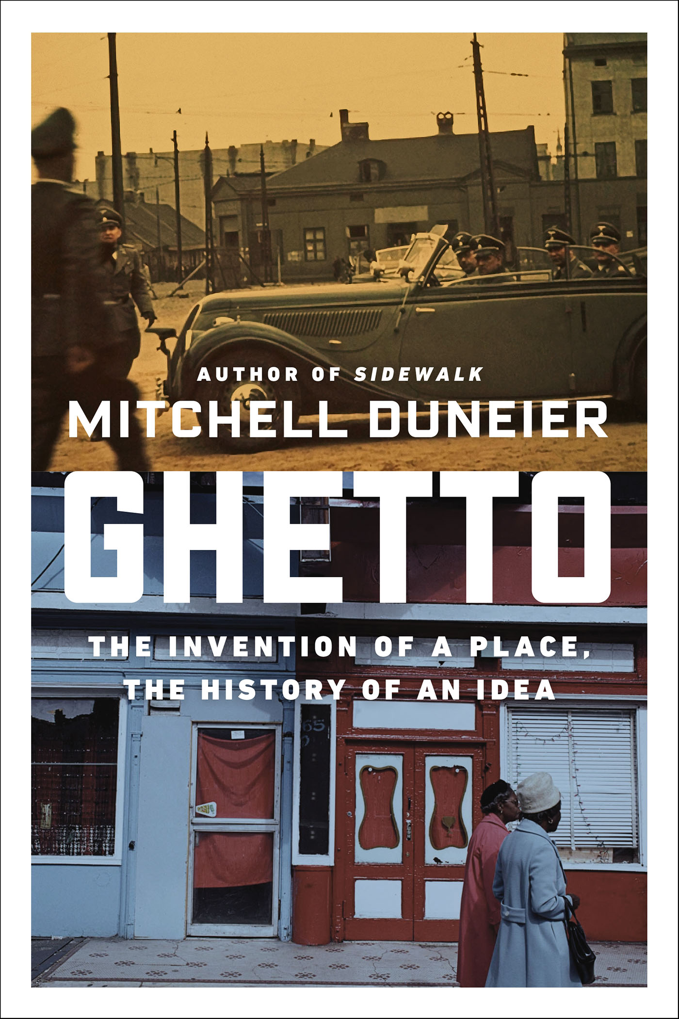 This image is the cover for the book Ghetto