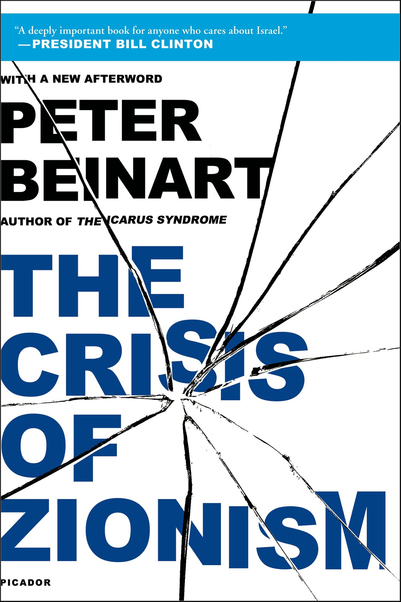 This image is the cover for the book Crisis of Zionism