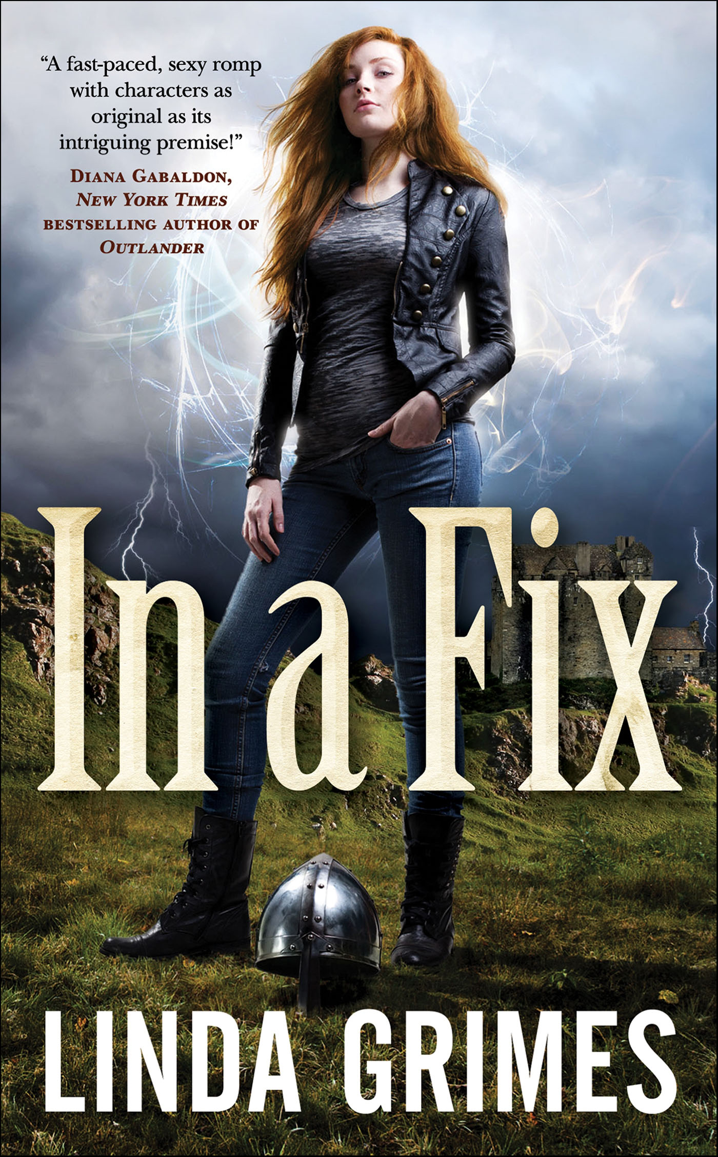 This image is the cover for the book In a Fix, Ciel Halligan