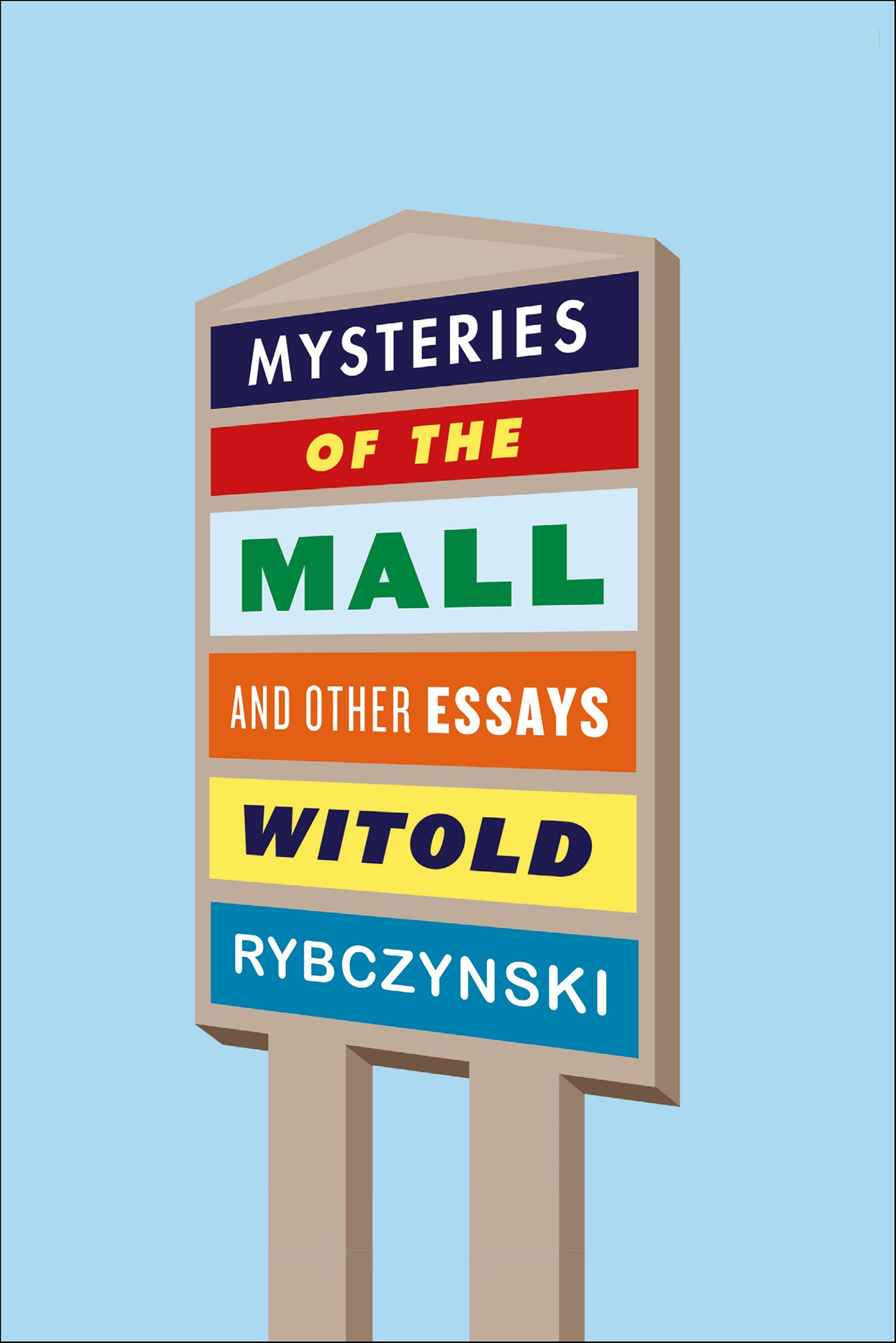 This image is the cover for the book Mysteries of the Mall