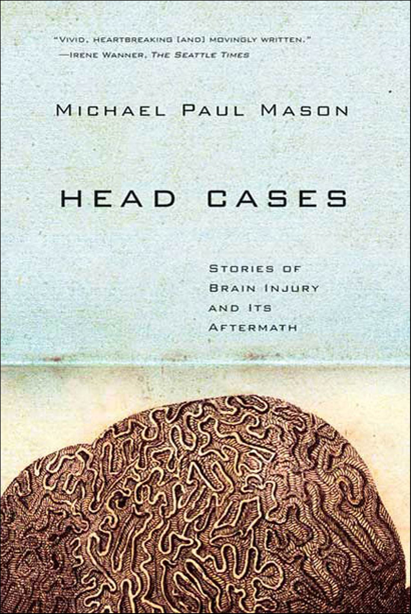 This image is the cover for the book Head Cases