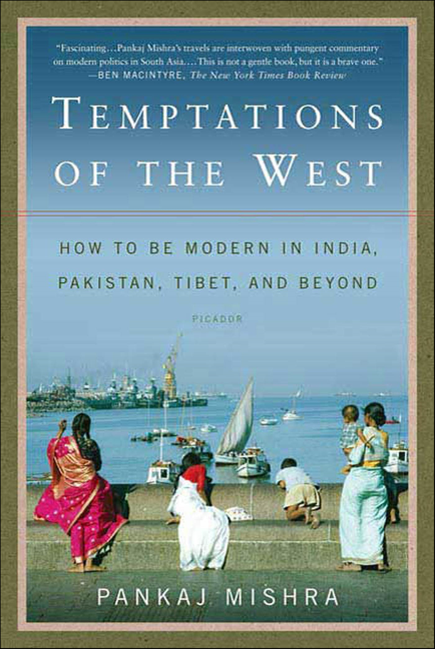 This image is the cover for the book Temptations of the West