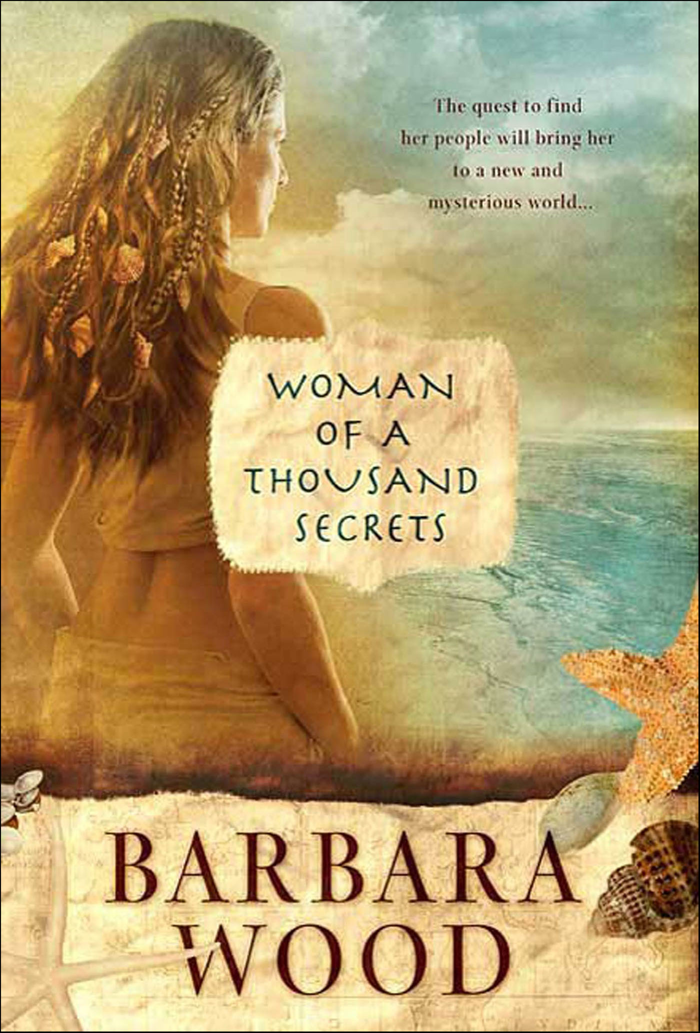 This image is the cover for the book Woman of a Thousand Secrets