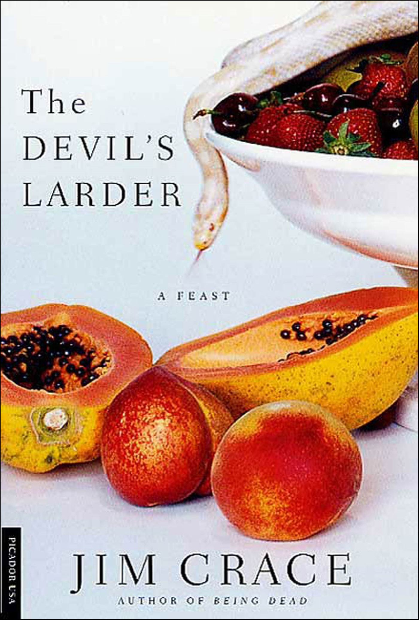 This image is the cover for the book The Devil's Larder