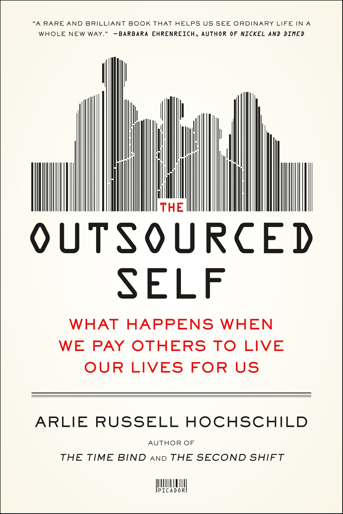 This image is the cover for the book Outsourced Self