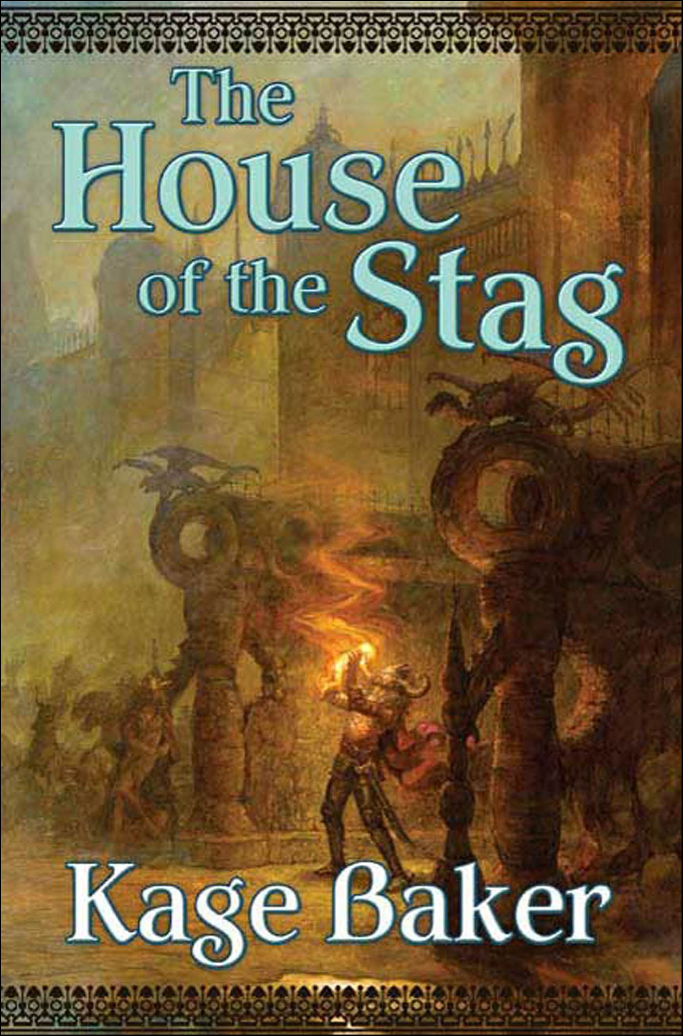 This image is the cover for the book House of the Stag