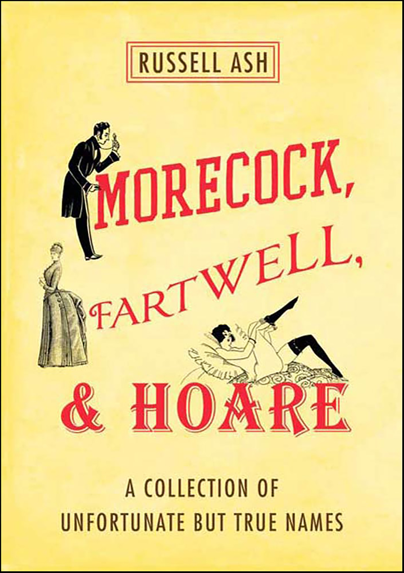 This image is the cover for the book Morecock, Fartwell, & Hoare
