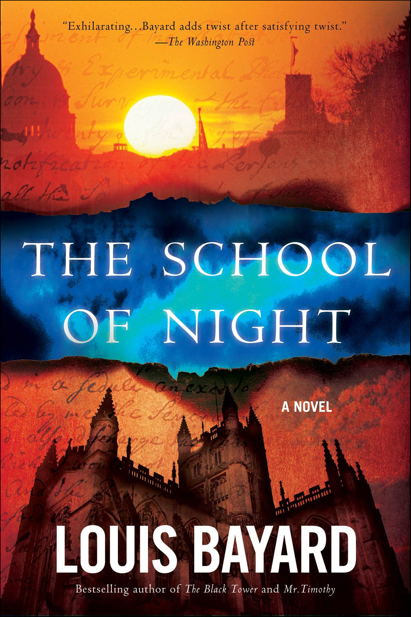 This image is the cover for the book The School of Night
