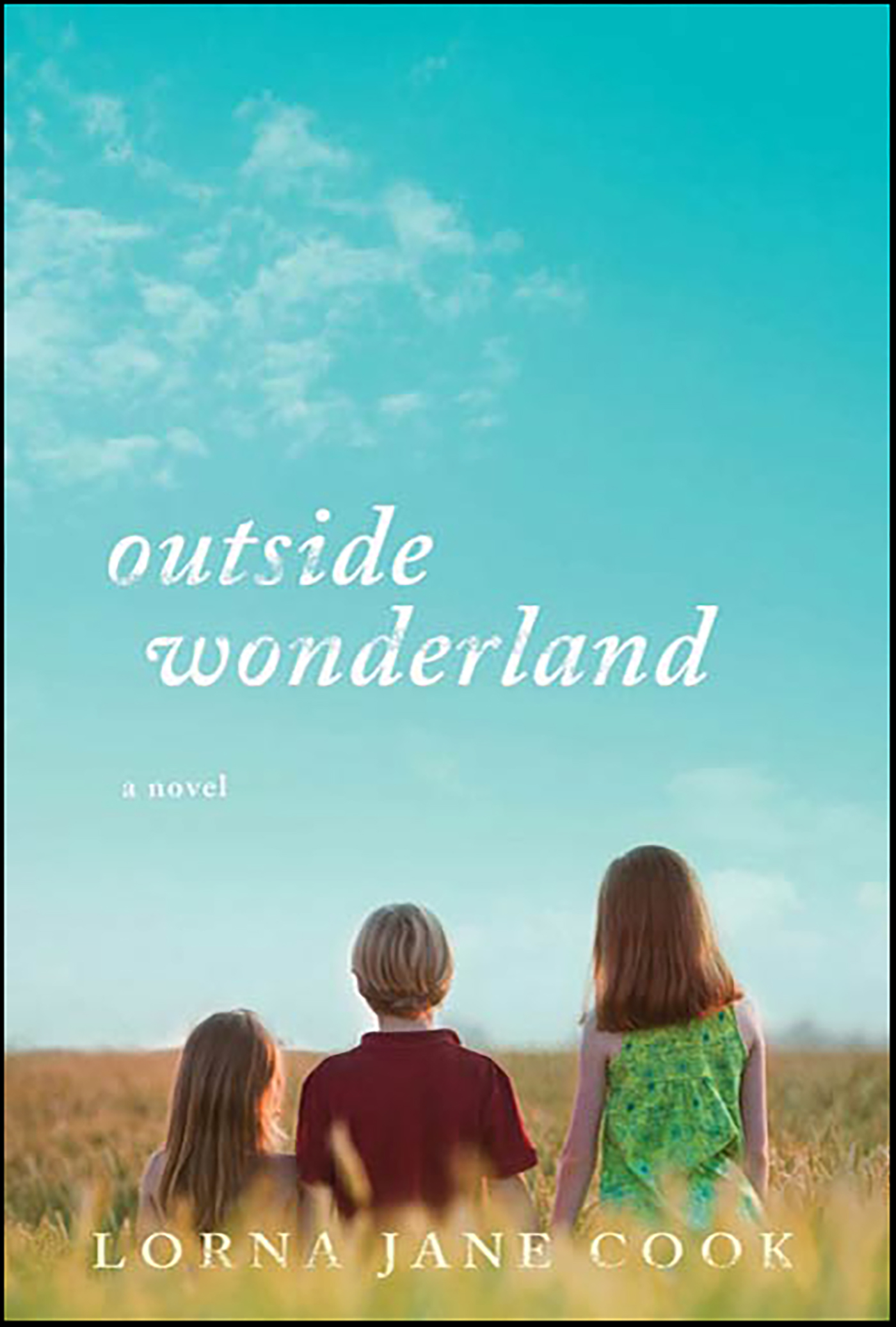 This image is the cover for the book Outside Wonderland