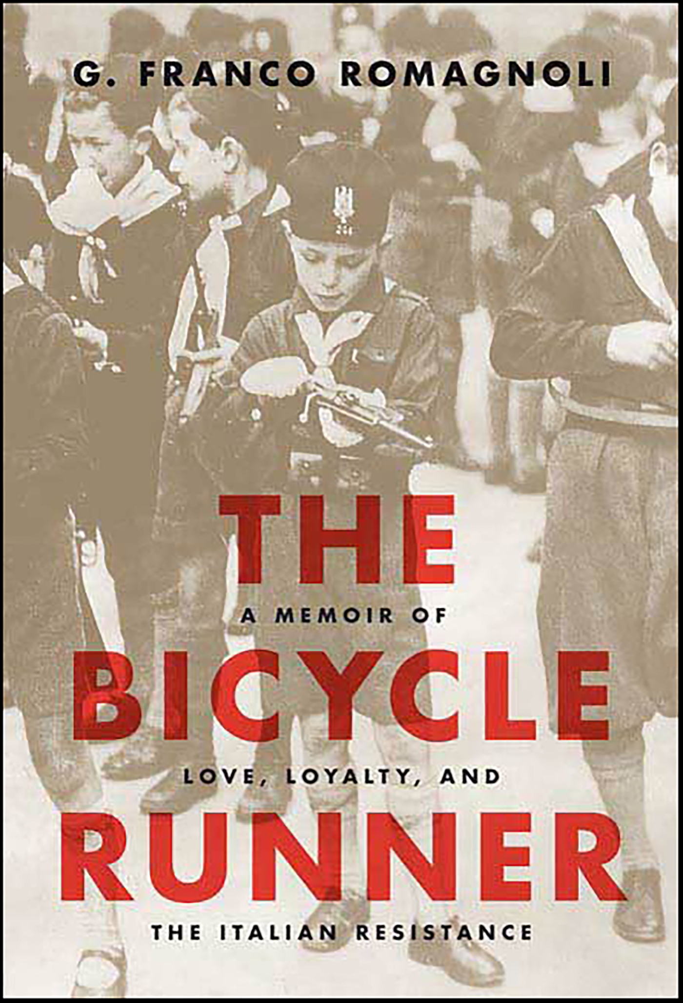 This image is the cover for the book Bicycle Runner