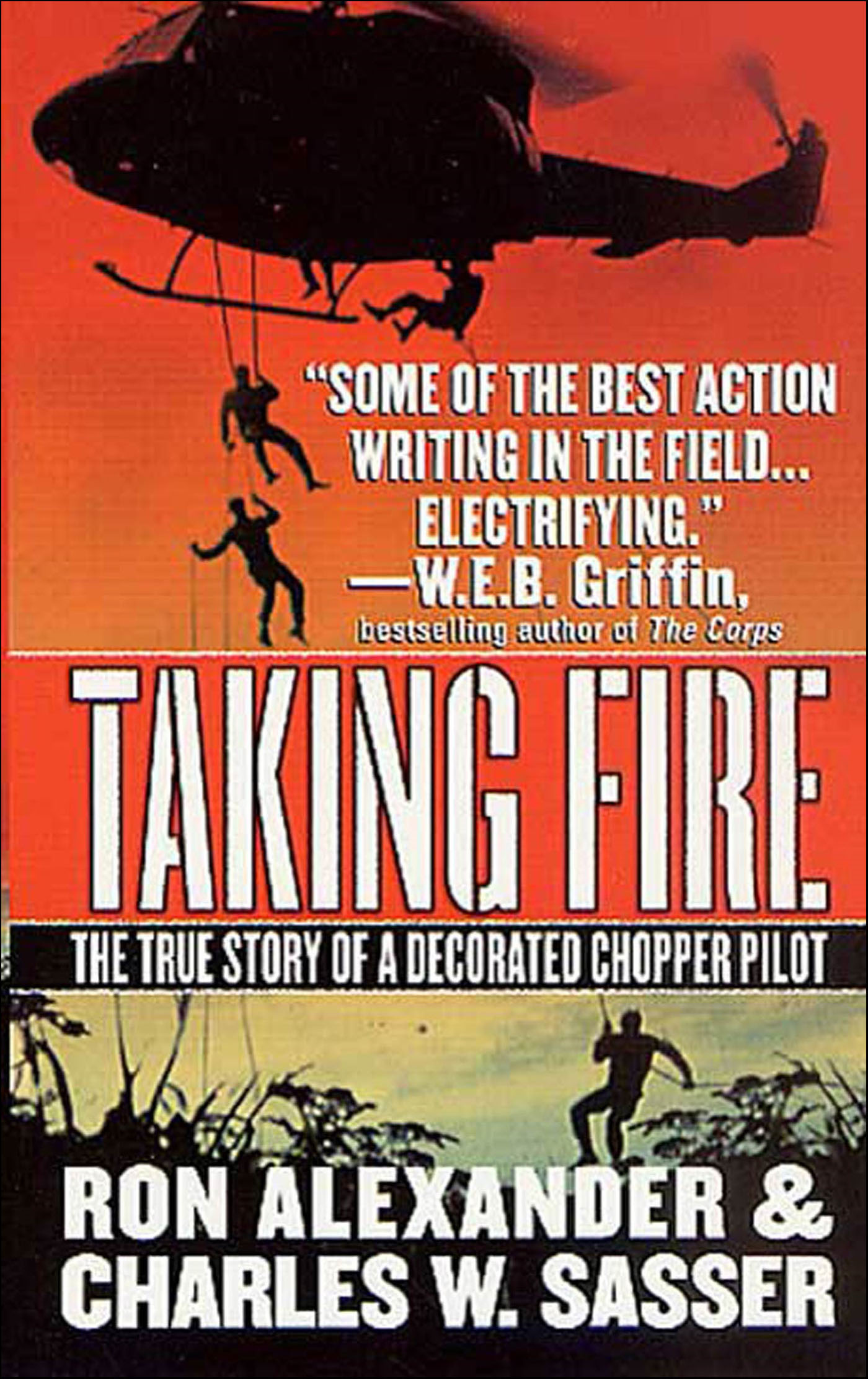 This image is the cover for the book Taking Fire