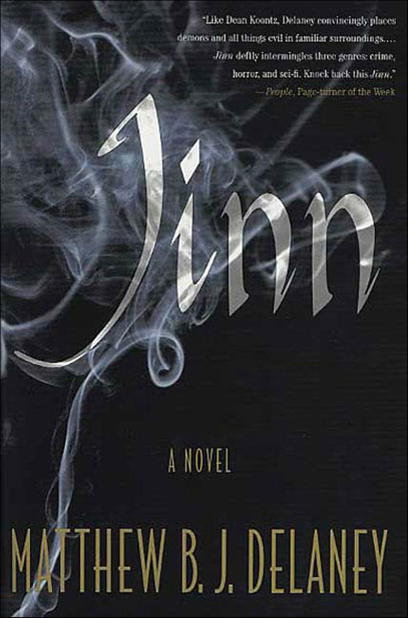 This image is the cover for the book Jinn
