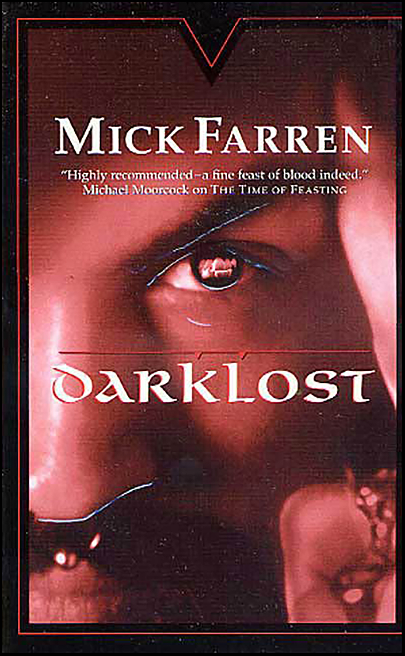 This image is the cover for the book Darklost, Renquist Quartet