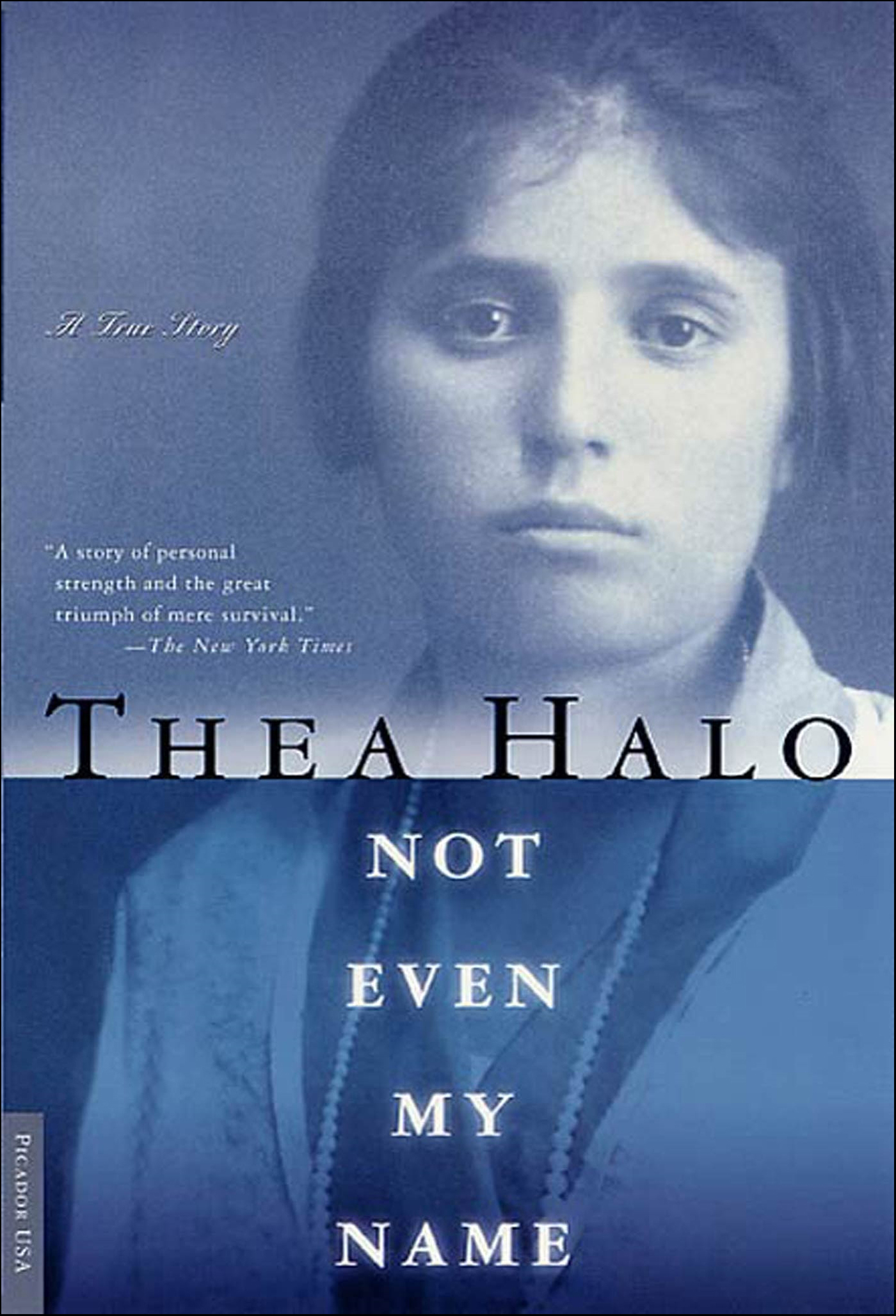 This image is the cover for the book Not Even My Name