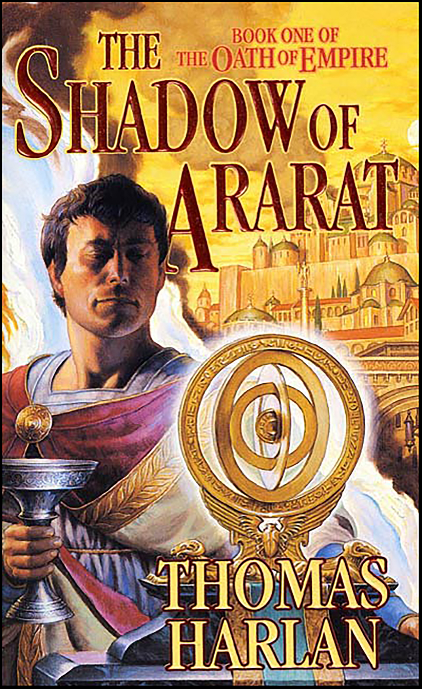 This image is the cover for the book Shadow of Ararat, The Oath of Empire