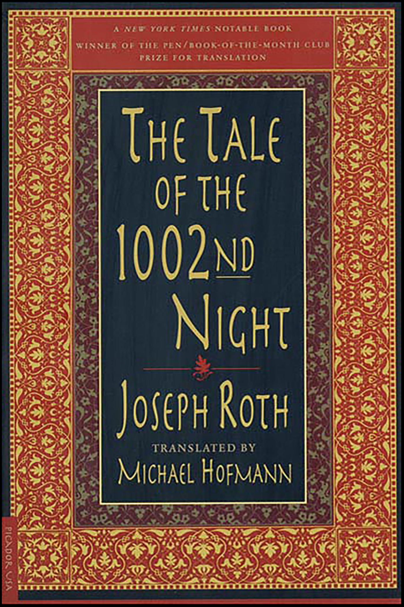 This image is the cover for the book Tale of the 1002nd Night