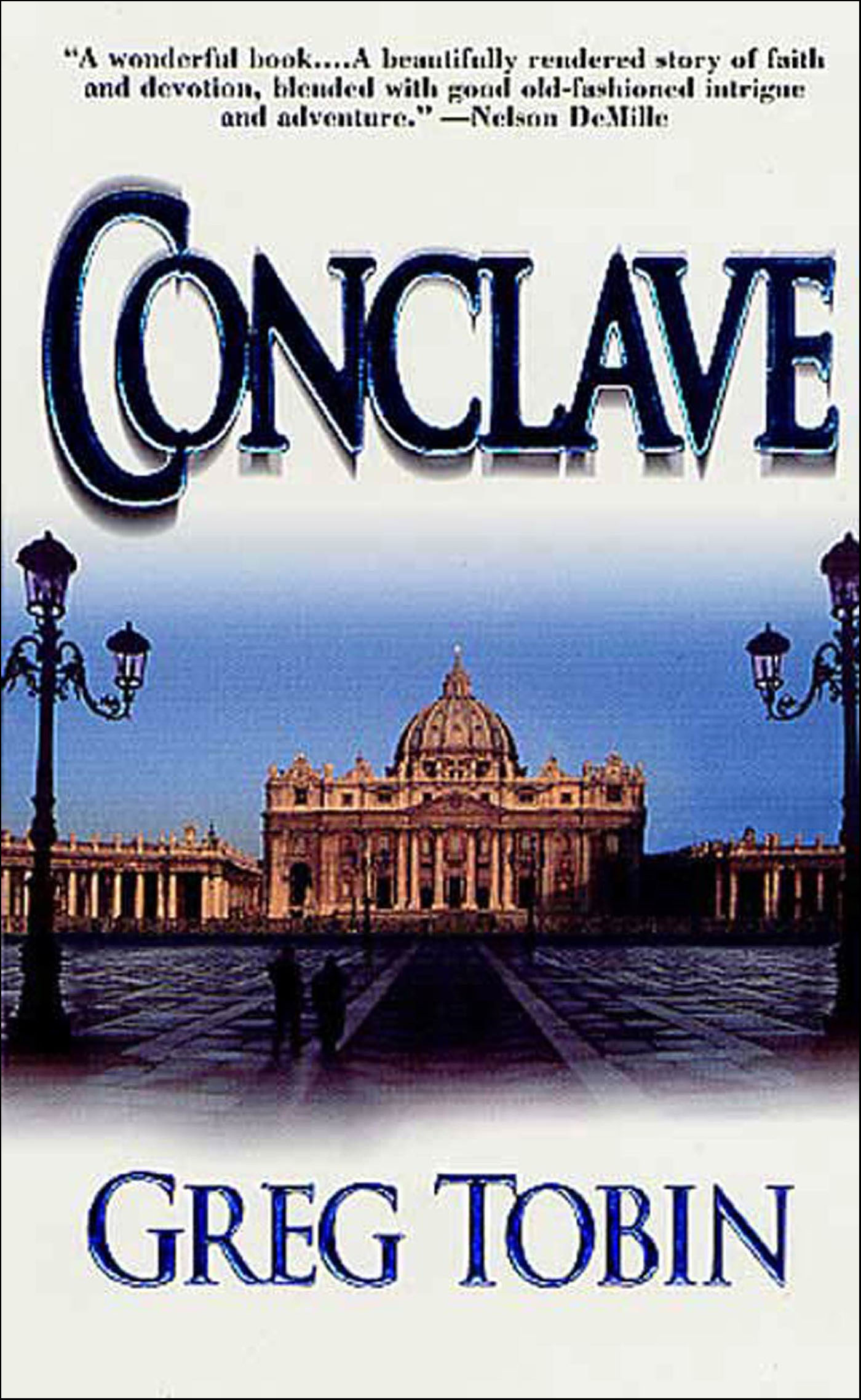 This image is the cover for the book Conclave, Holy See Trilogy