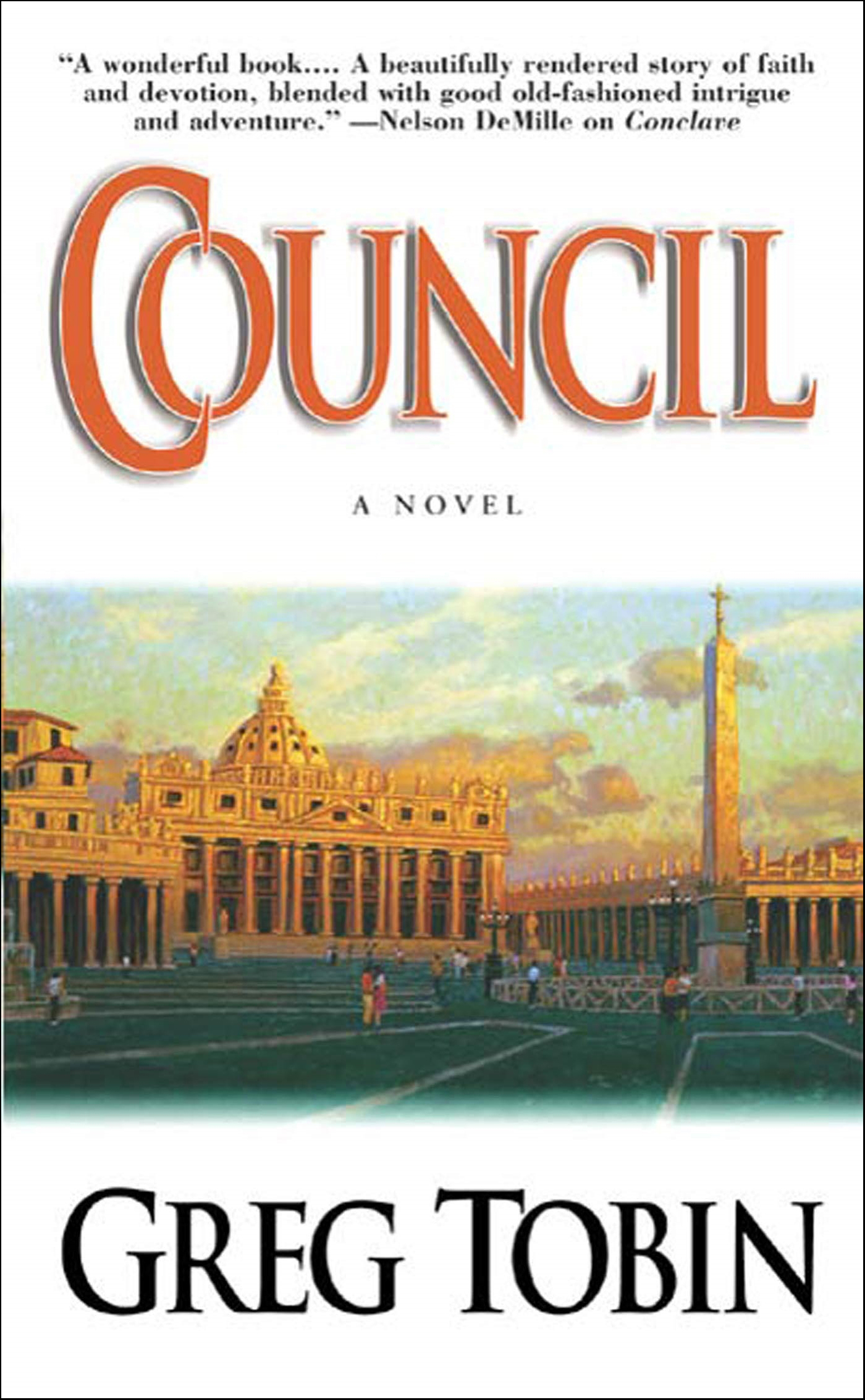 This image is the cover for the book Council, Holy See Trilogy