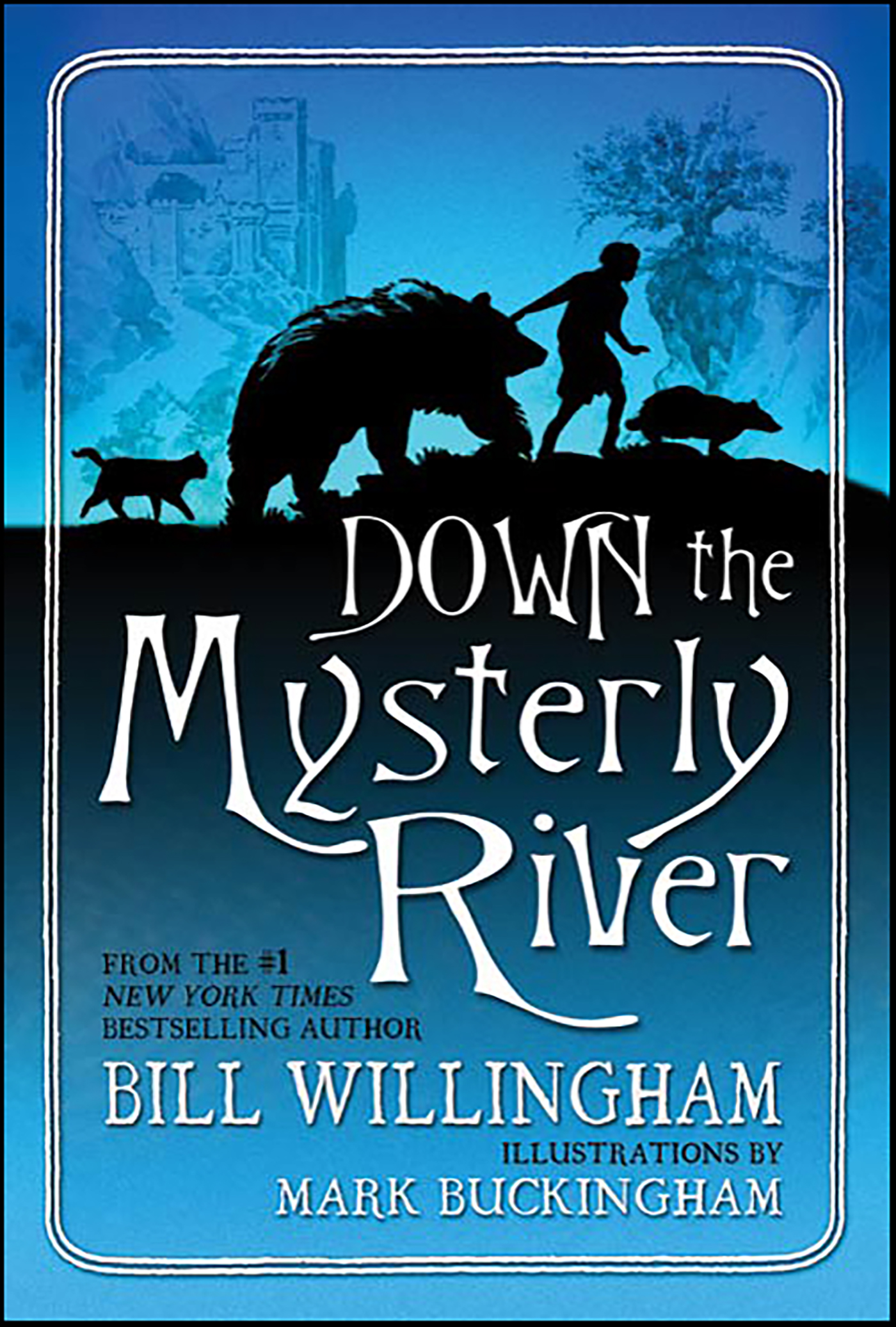 This image is the cover for the book Down the Mysterly River