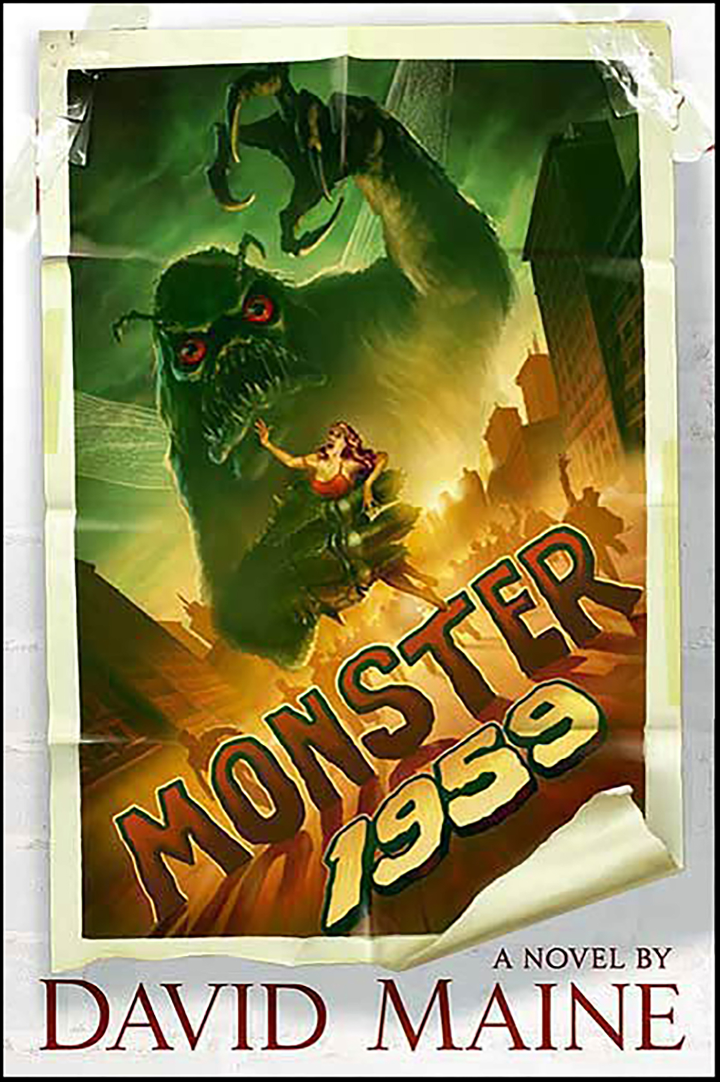 This image is the cover for the book Monster, 1959