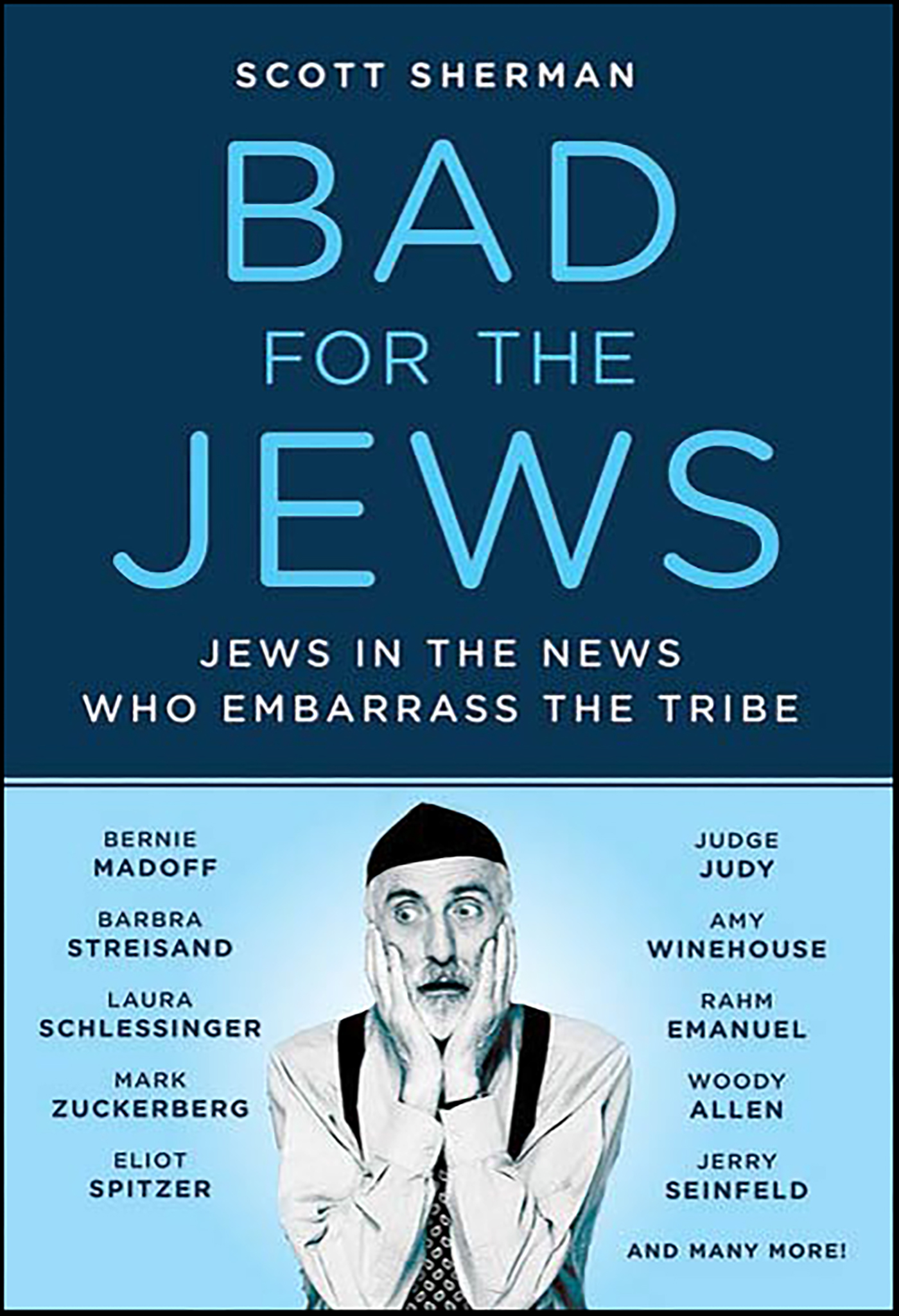 This image is the cover for the book Bad for the Jews