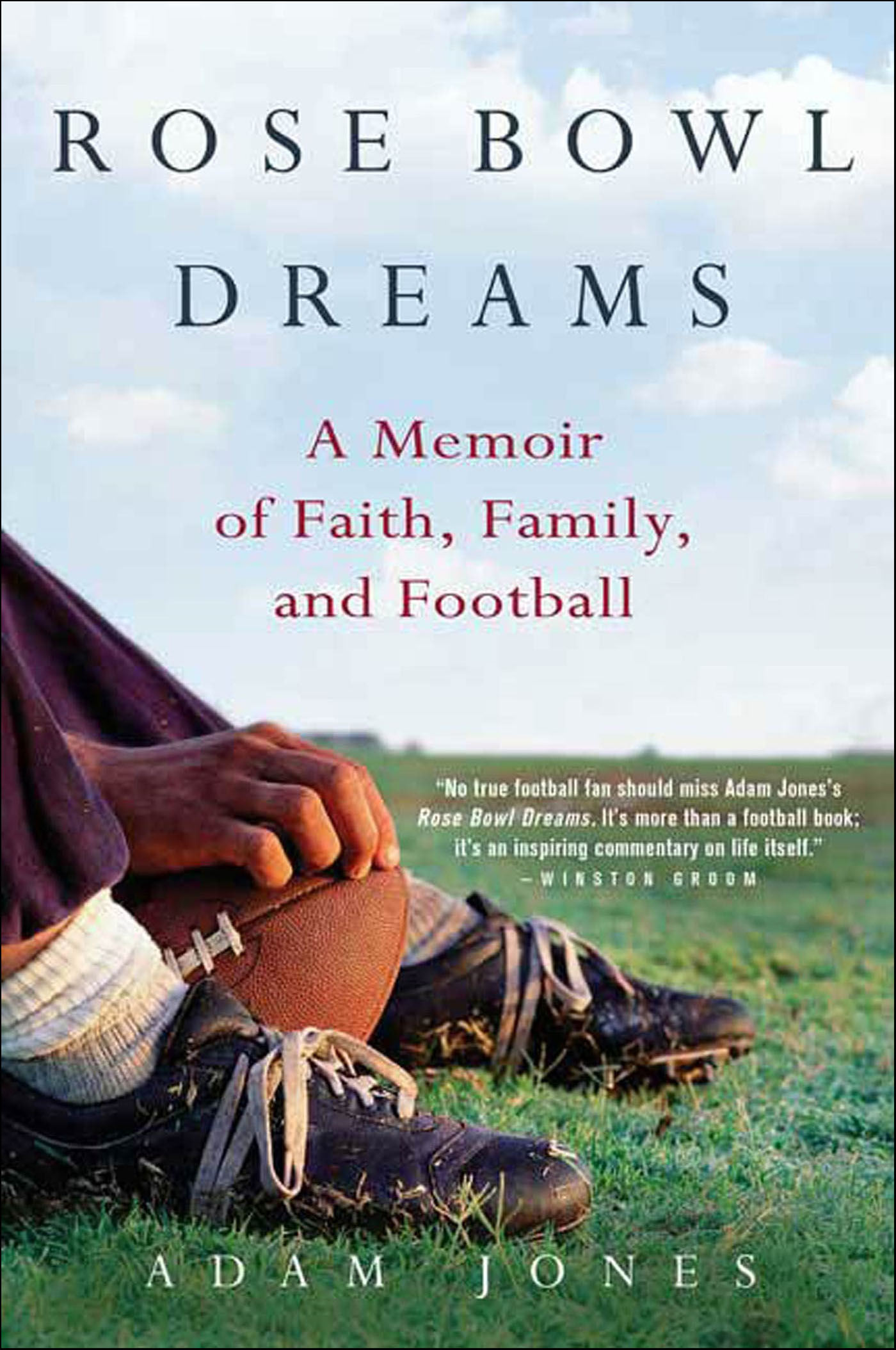 This image is the cover for the book Rose Bowl Dreams