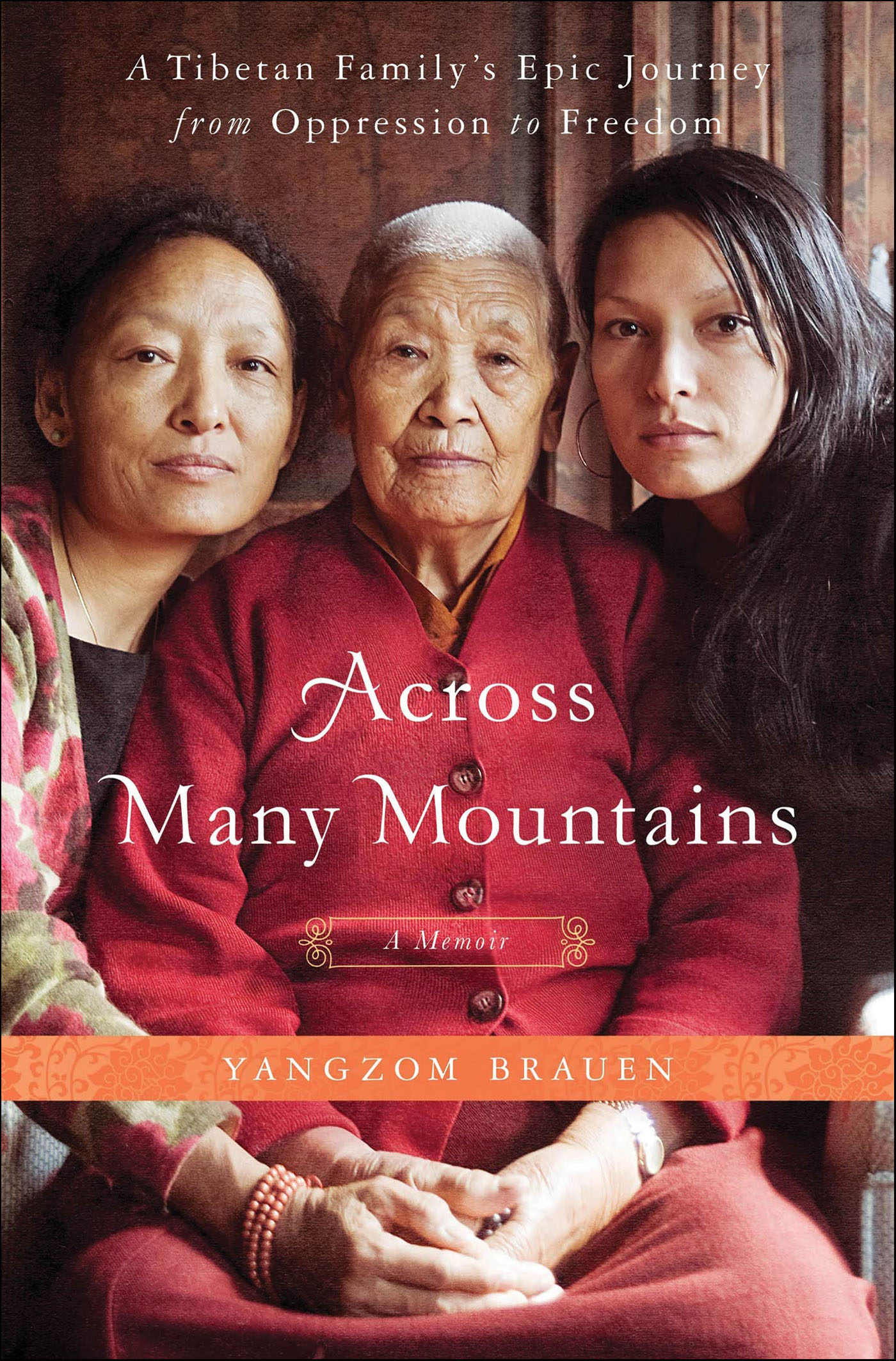 This image is the cover for the book Across Many Mountains