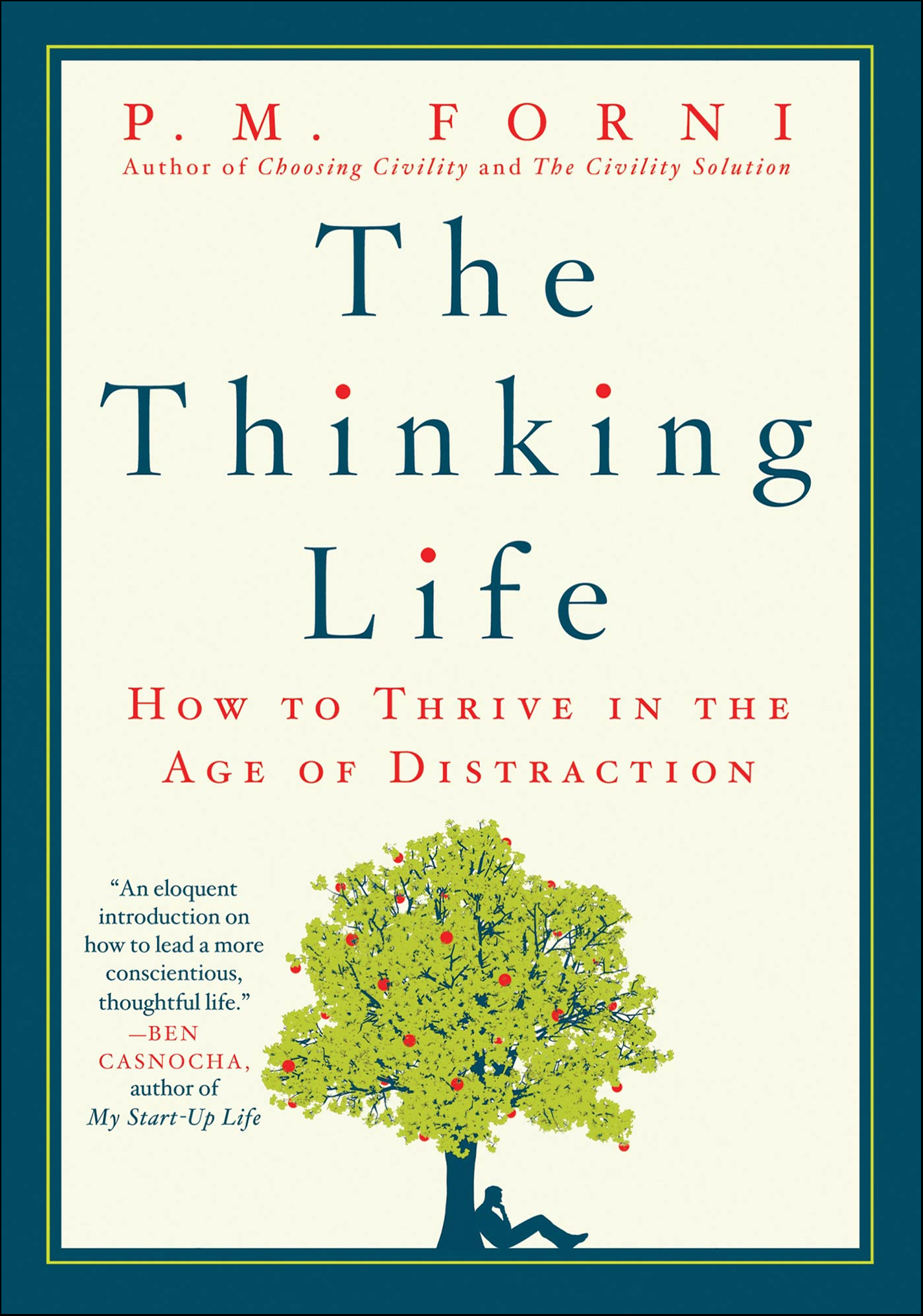 This image is the cover for the book Thinking Life