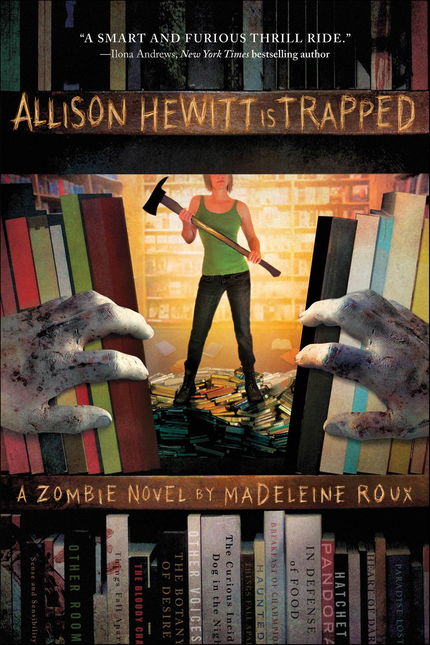 This image is the cover for the book Allison Hewitt Is Trapped