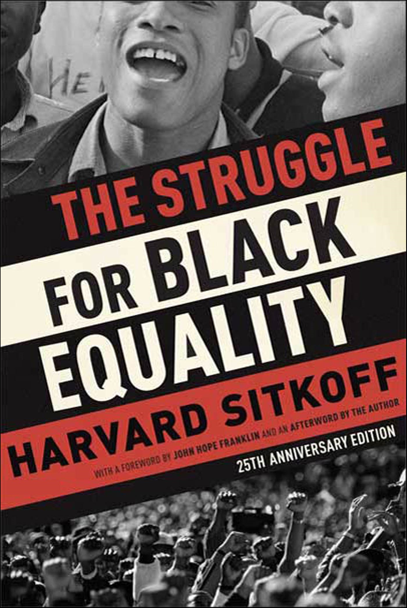 This image is the cover for the book Struggle for Black Equality