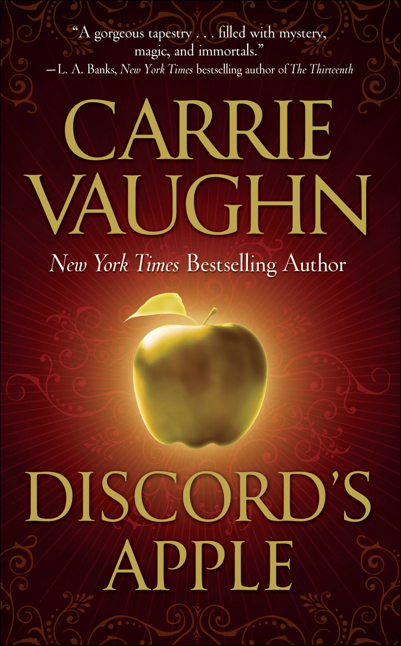 This image is the cover for the book Discord's Apple