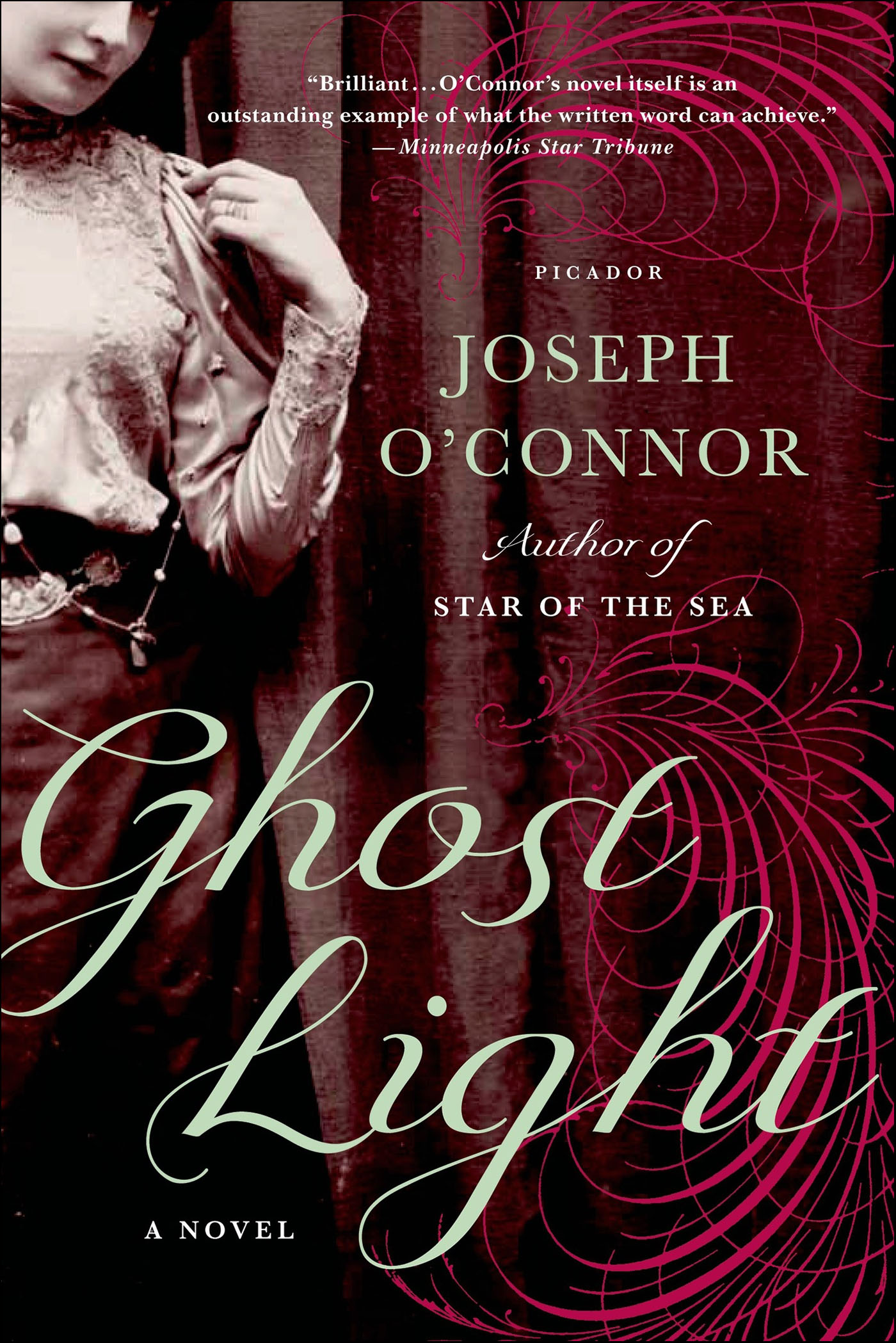 This image is the cover for the book Ghost Light