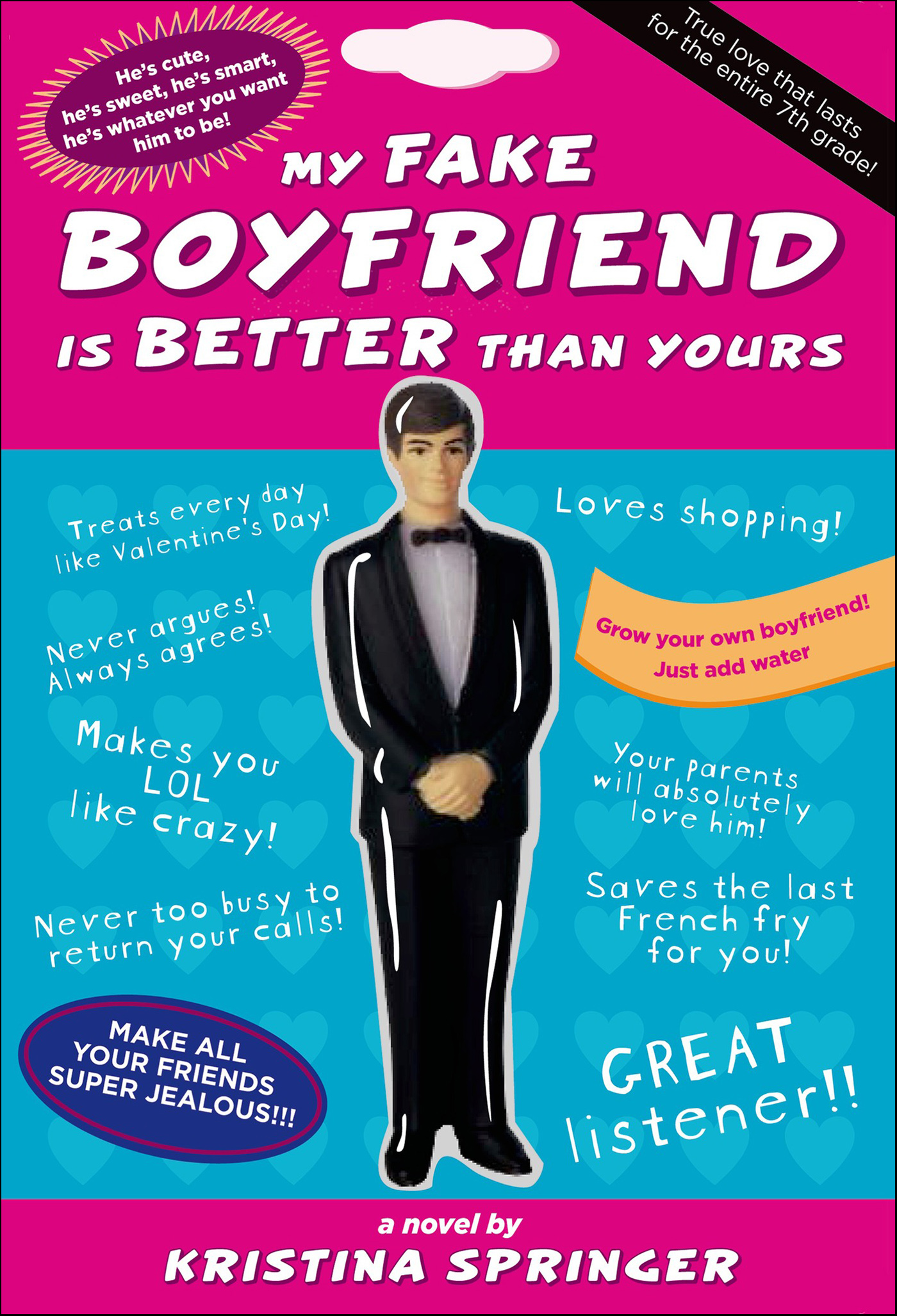 This image is the cover for the book My Fake Boyfriend Is Better Than Yours