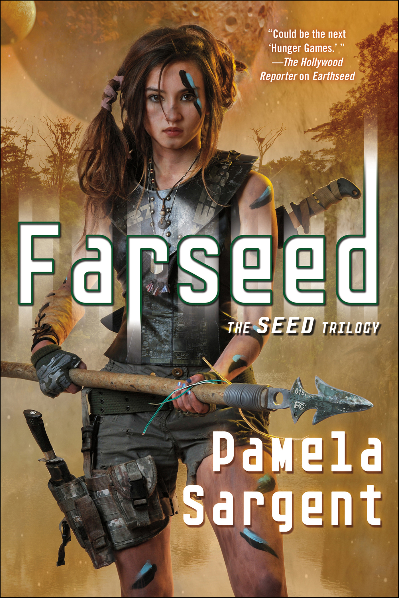 This image is the cover for the book Farseed, The Seed Trilogy