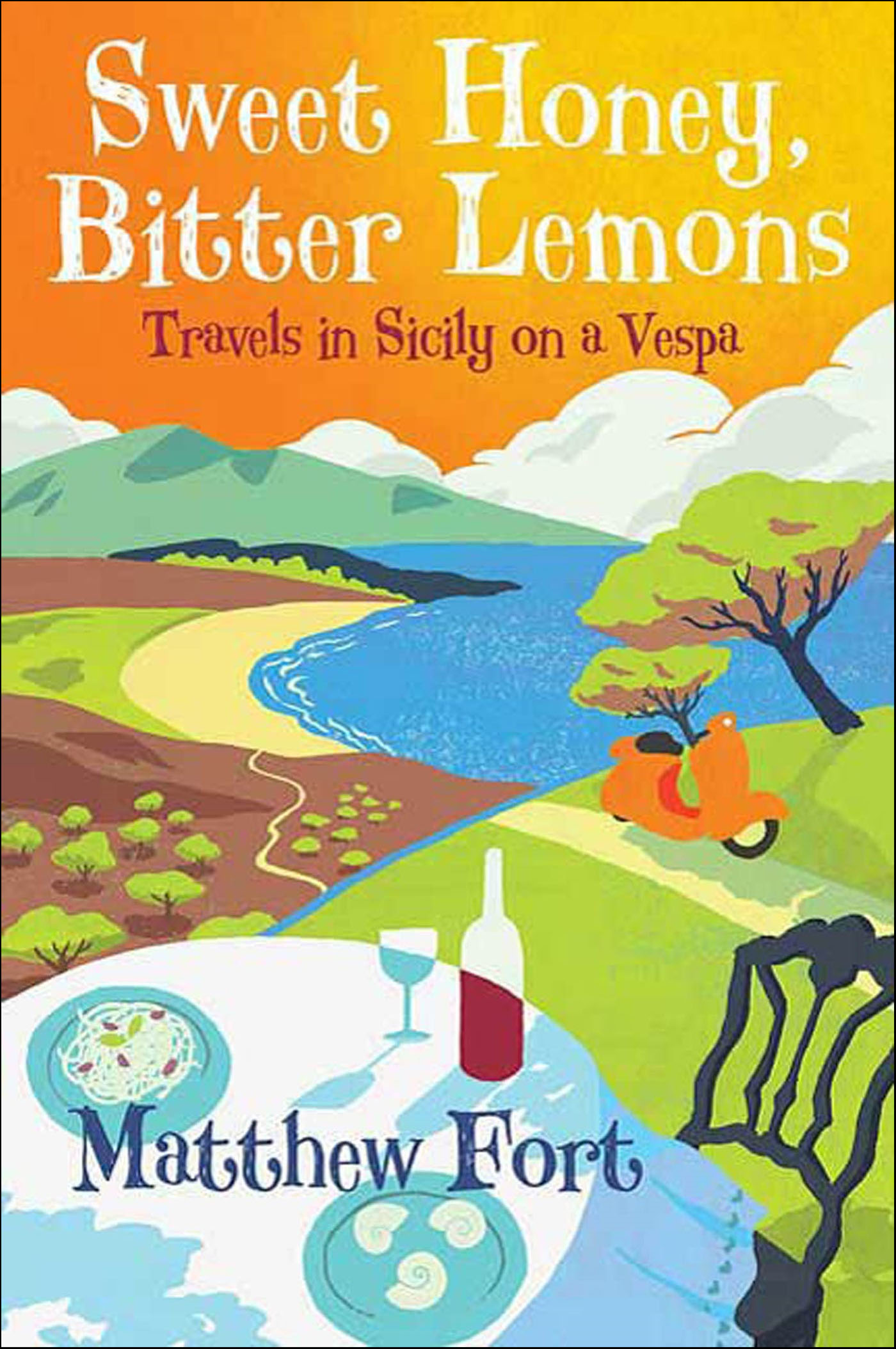 This image is the cover for the book Sweet Honey, Bitter Lemons