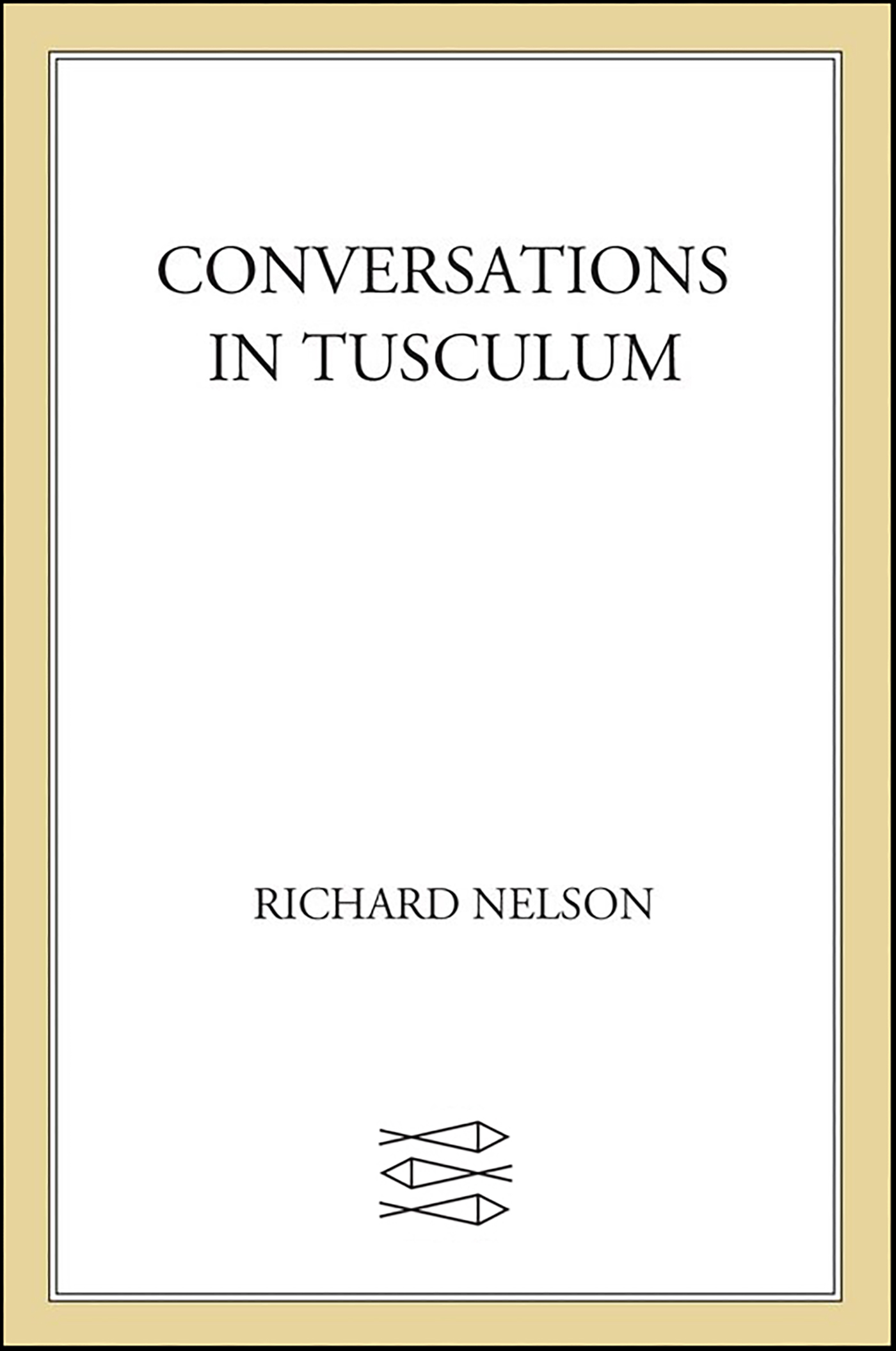 This image is the cover for the book Conversations in Tusculum