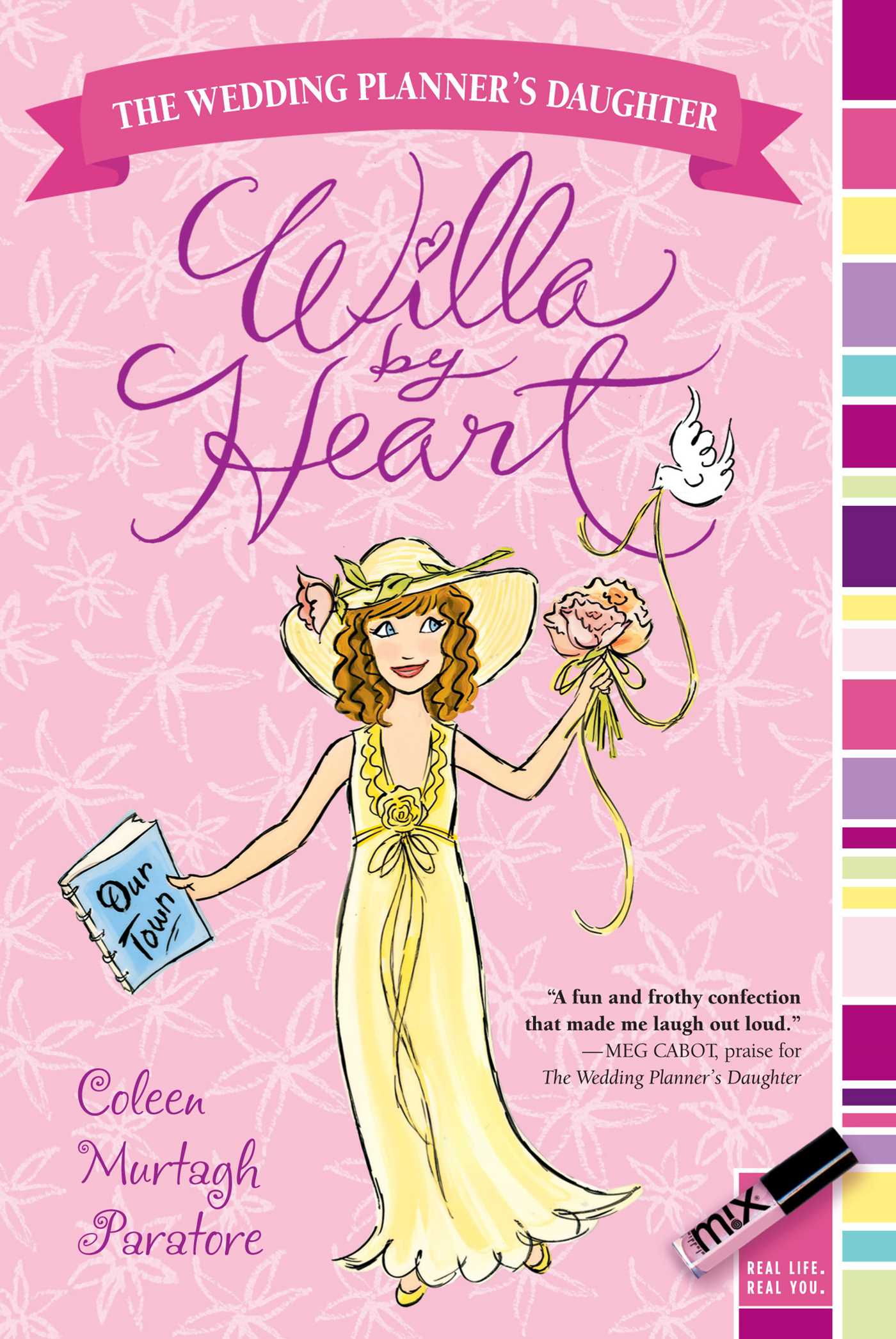This image is the cover for the book Willa by Heart, The Wedding Planner's Daughter