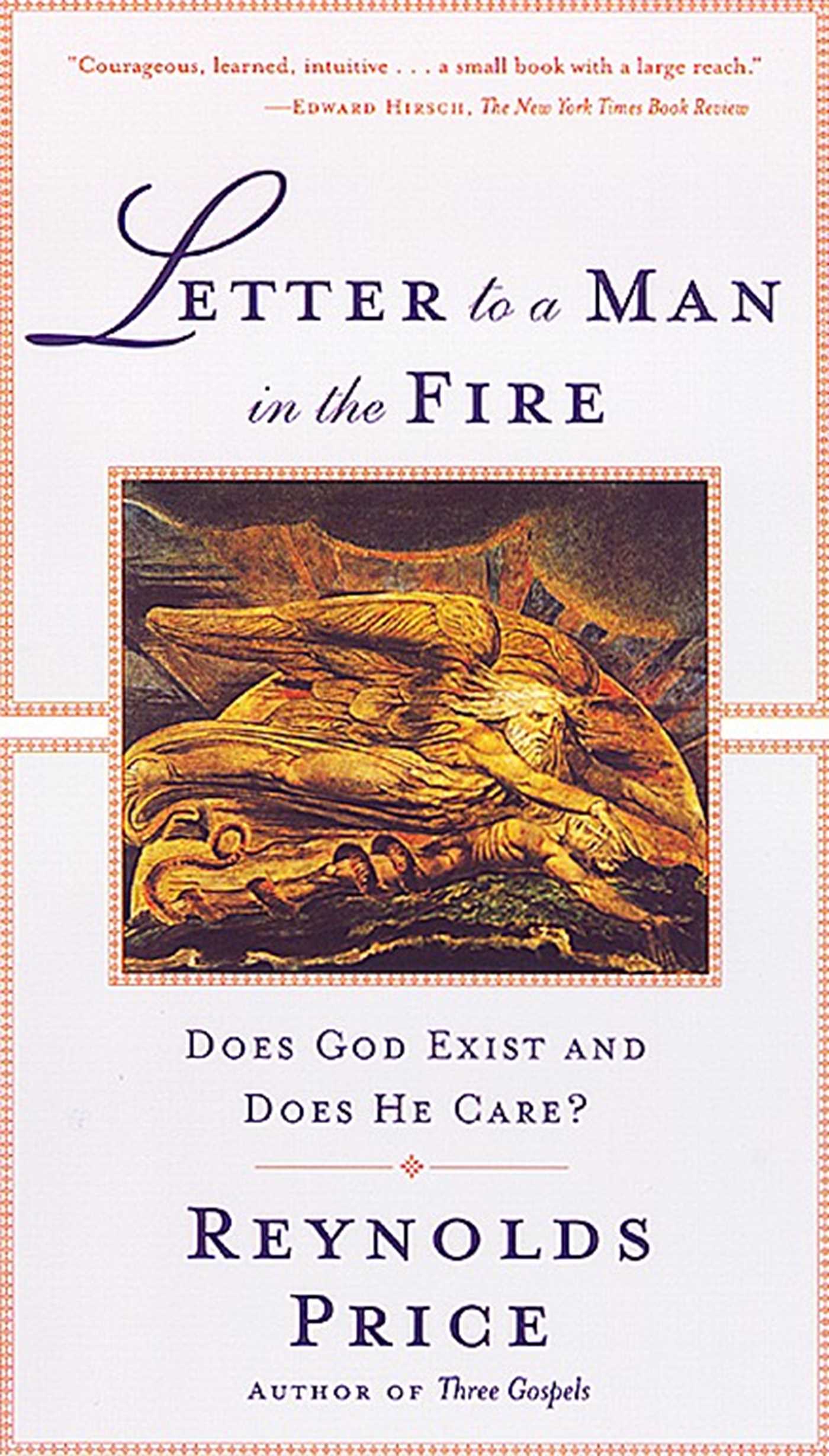 This image is the cover for the book Letter to a Man in the Fire