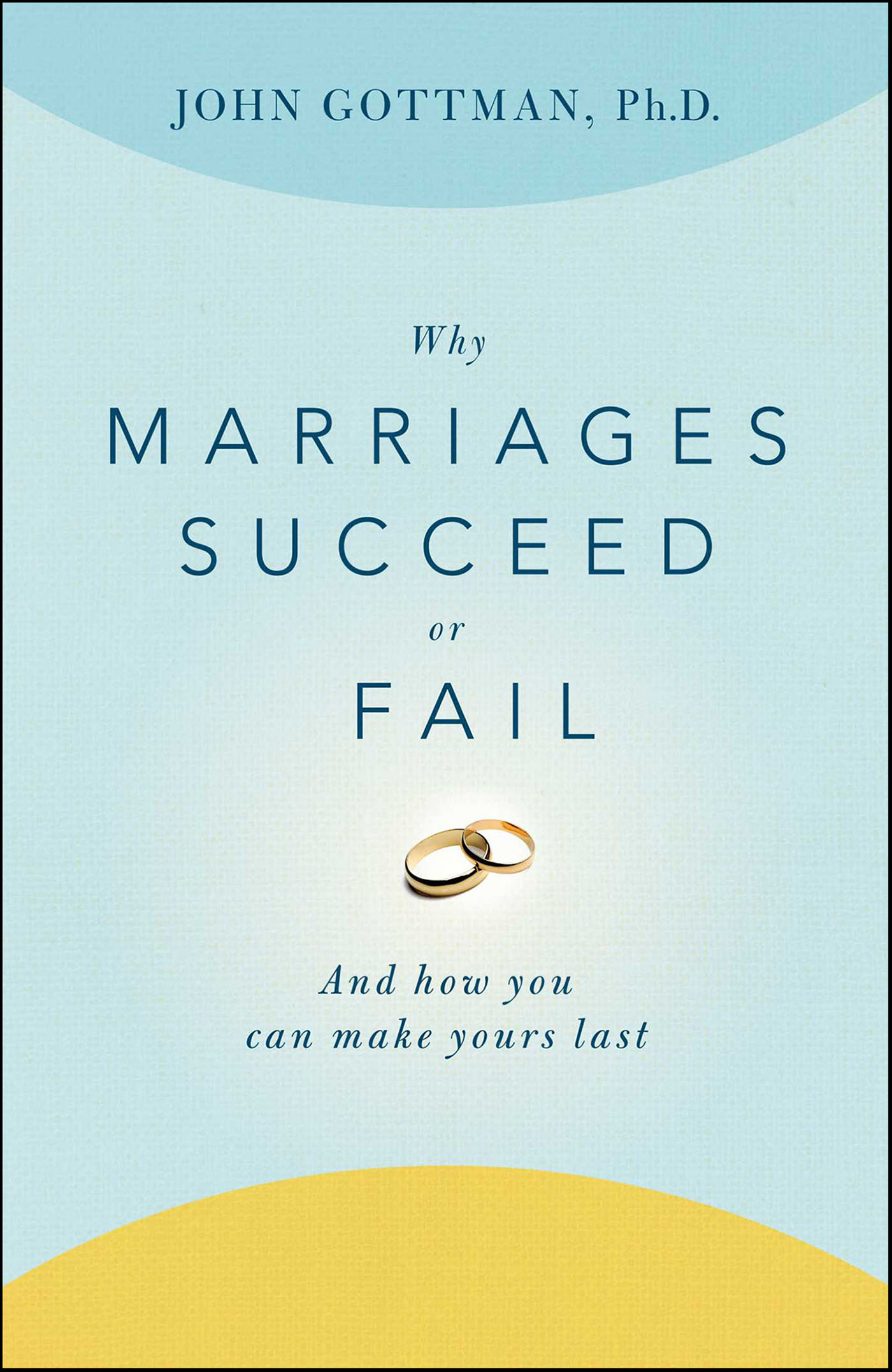 This image is the cover for the book Why Marriages Succeed or Fail