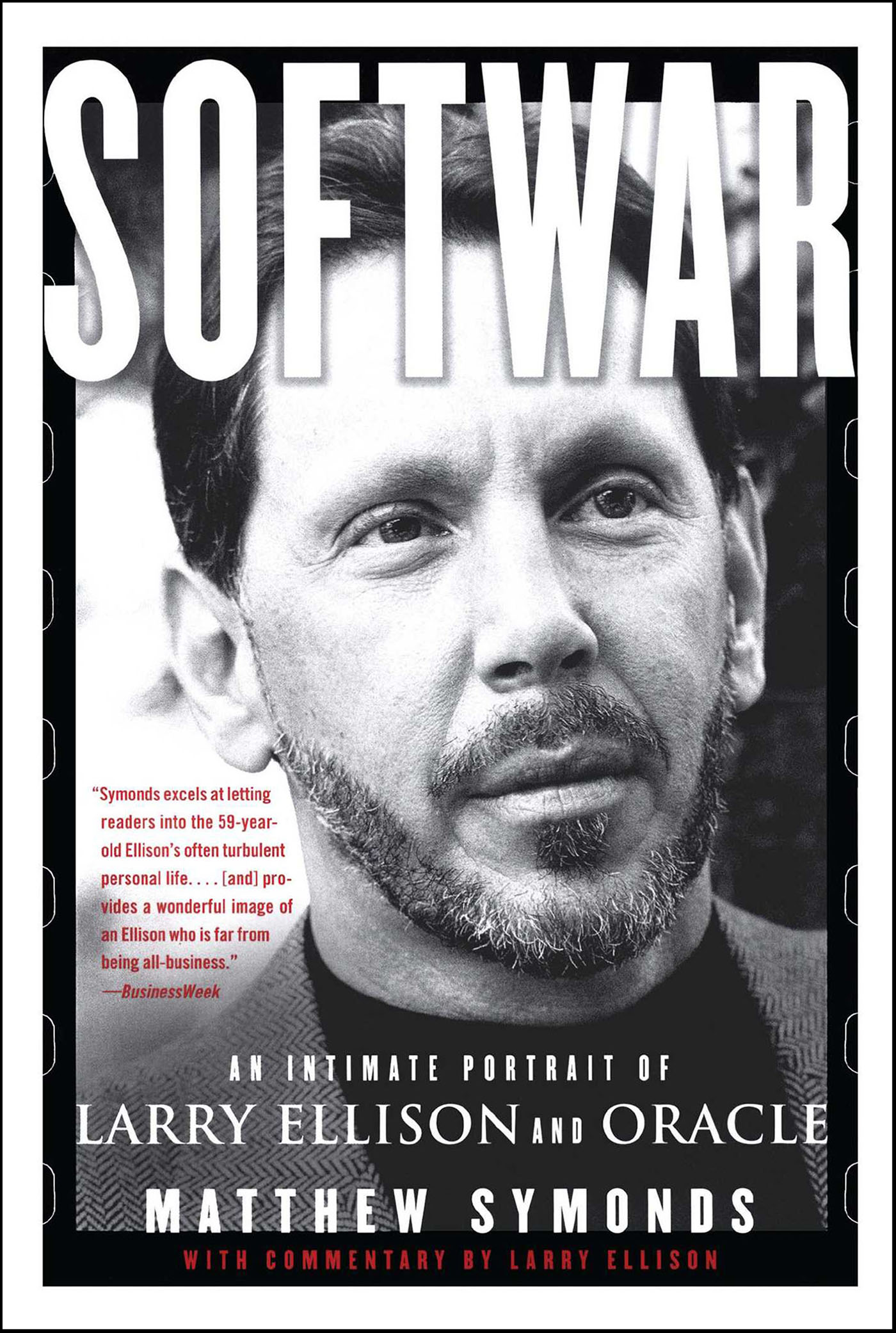 This image is the cover for the book Softwar
